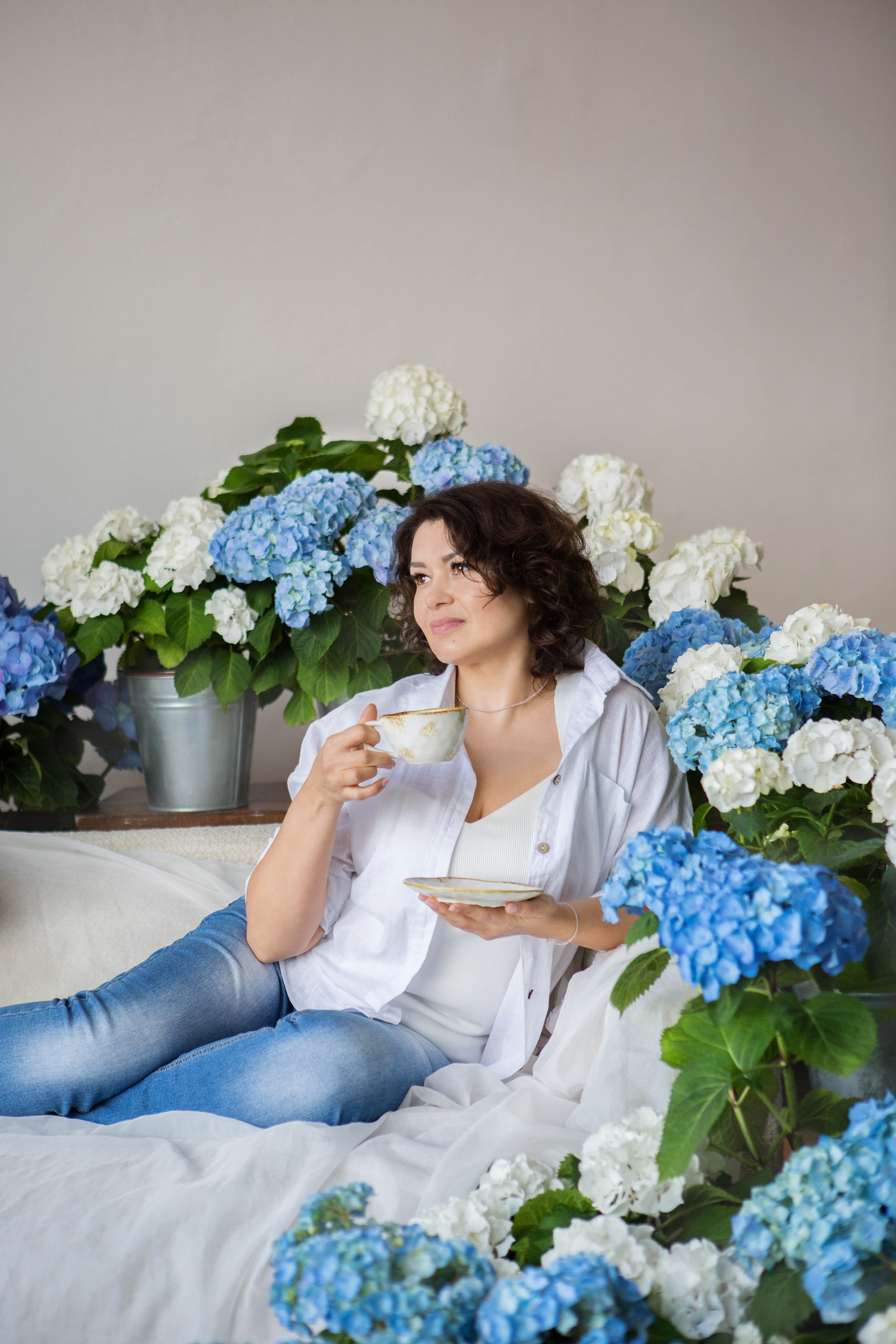 «Гортензии» студия Space Jobs. Свадебный семейный и детский фотограф в Краснодаре Карина Федоровская