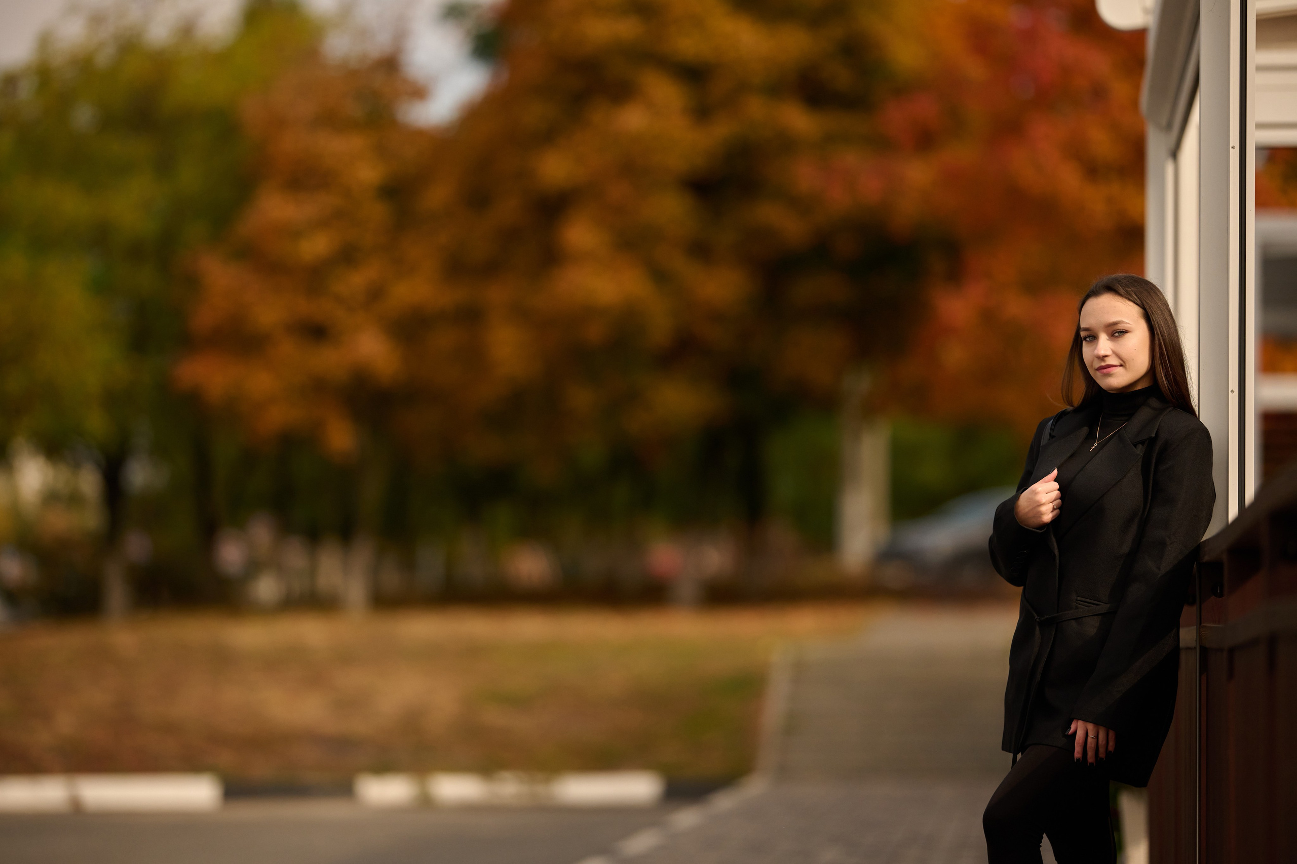 Фотосессия Елизаветы в осенних красках Старого Оскола. Профессиональный фотограф Старый Оскол, Губкин — свадьба, венчание, крещение, юбилей и день рождения