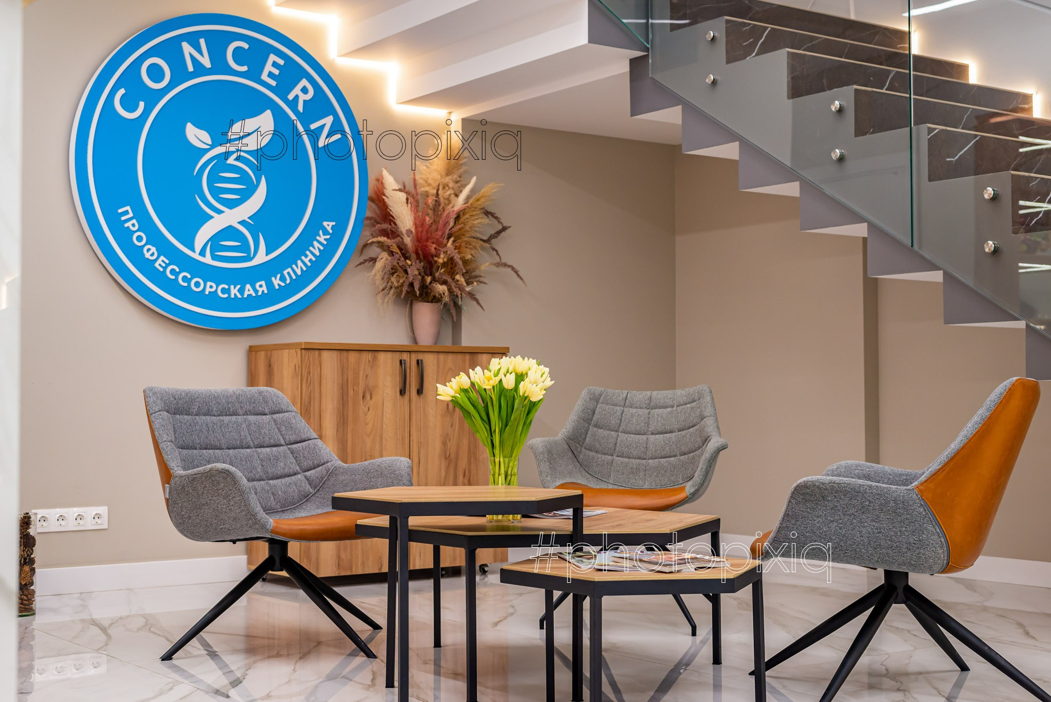 Интерьерная съёмка клиники CONCERN. Интерьерная съёмка и виртуальные туры — Интерьерный фотограф Кузнецов Сергей (photopixiq)