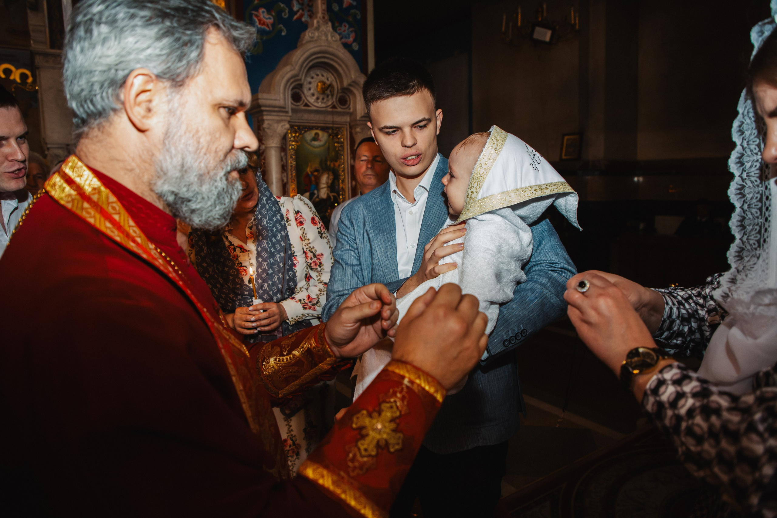 Таинство Крещения в Калининграде. Https://malovafoto.ru