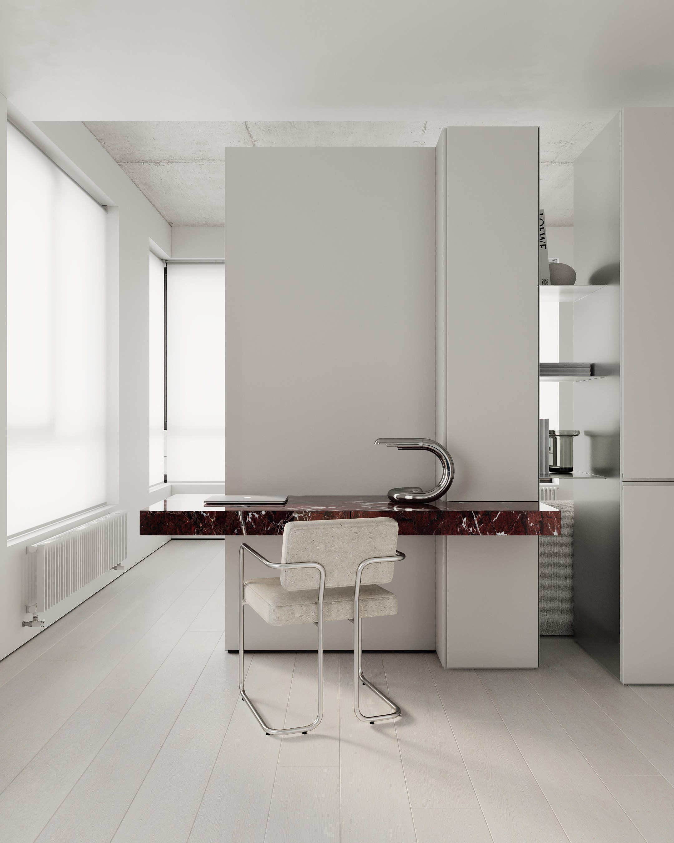 Кабинет в стиле минимализм