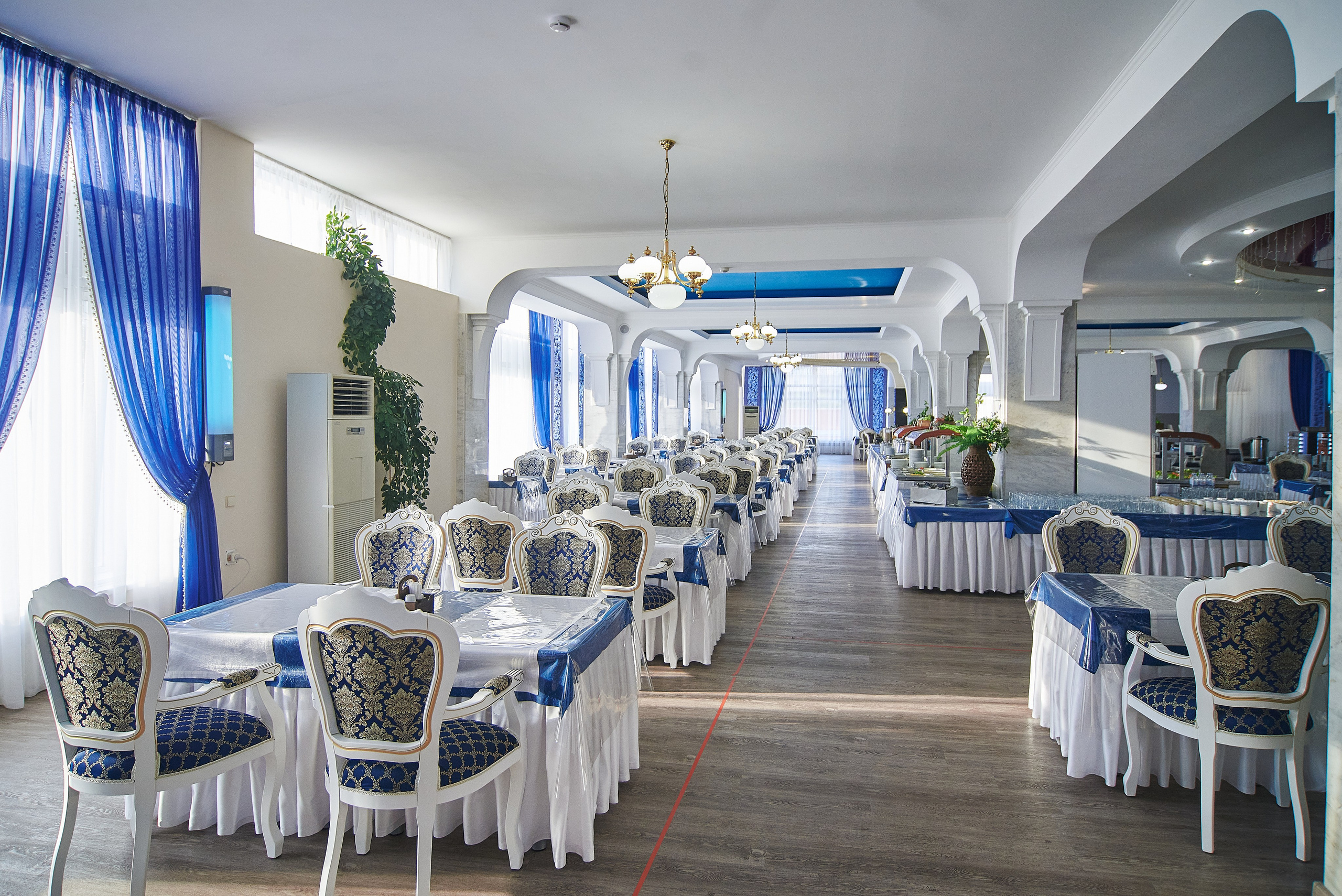 Санаторий. Столовая. Константин Кордонский | Интерьерный и food-фотограф в Кисловодске и КМВ