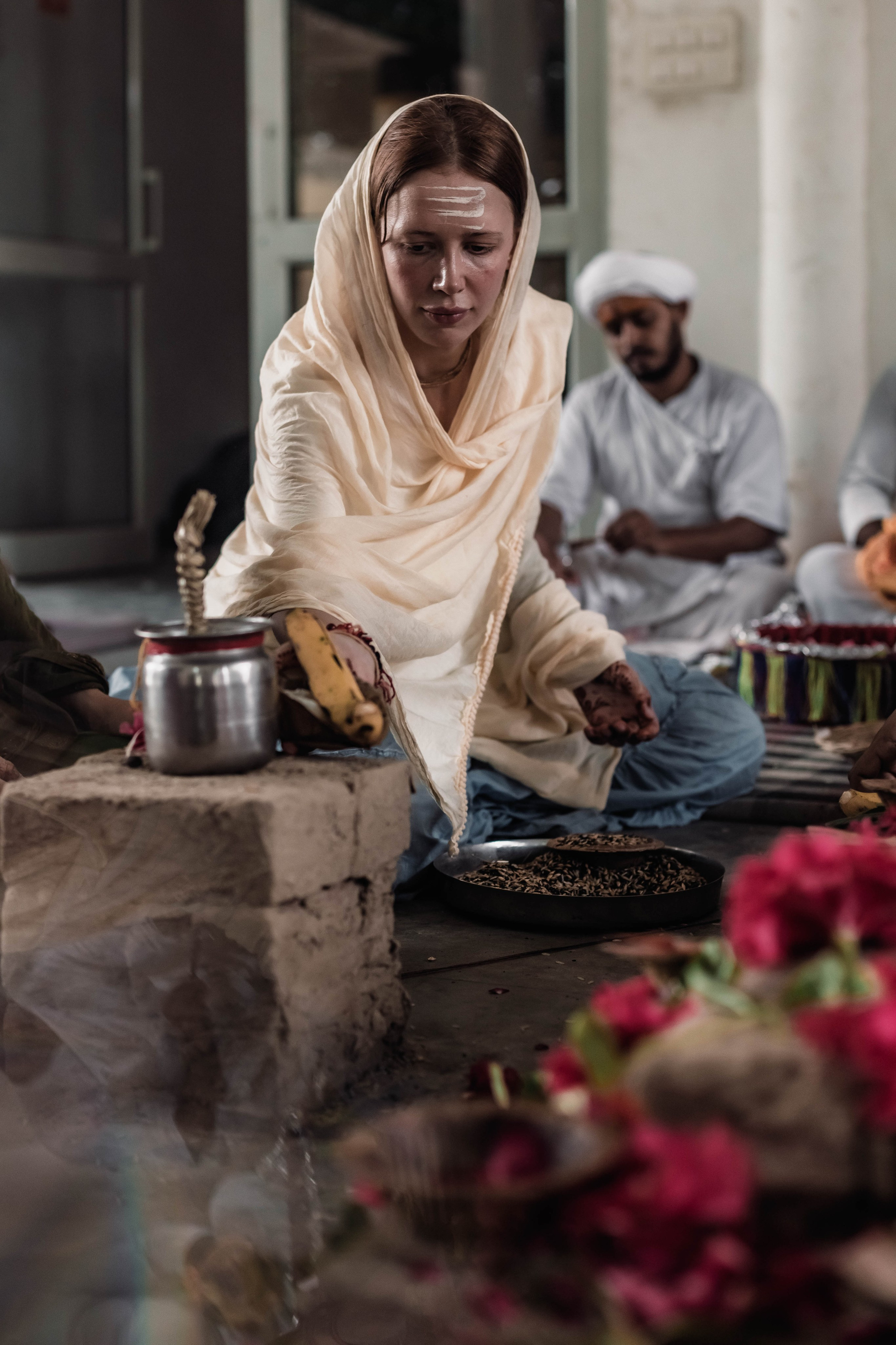 Pitri Paksha yagyas & poojas Devraha Baba ji ashram. Mariam Bagdasaryan