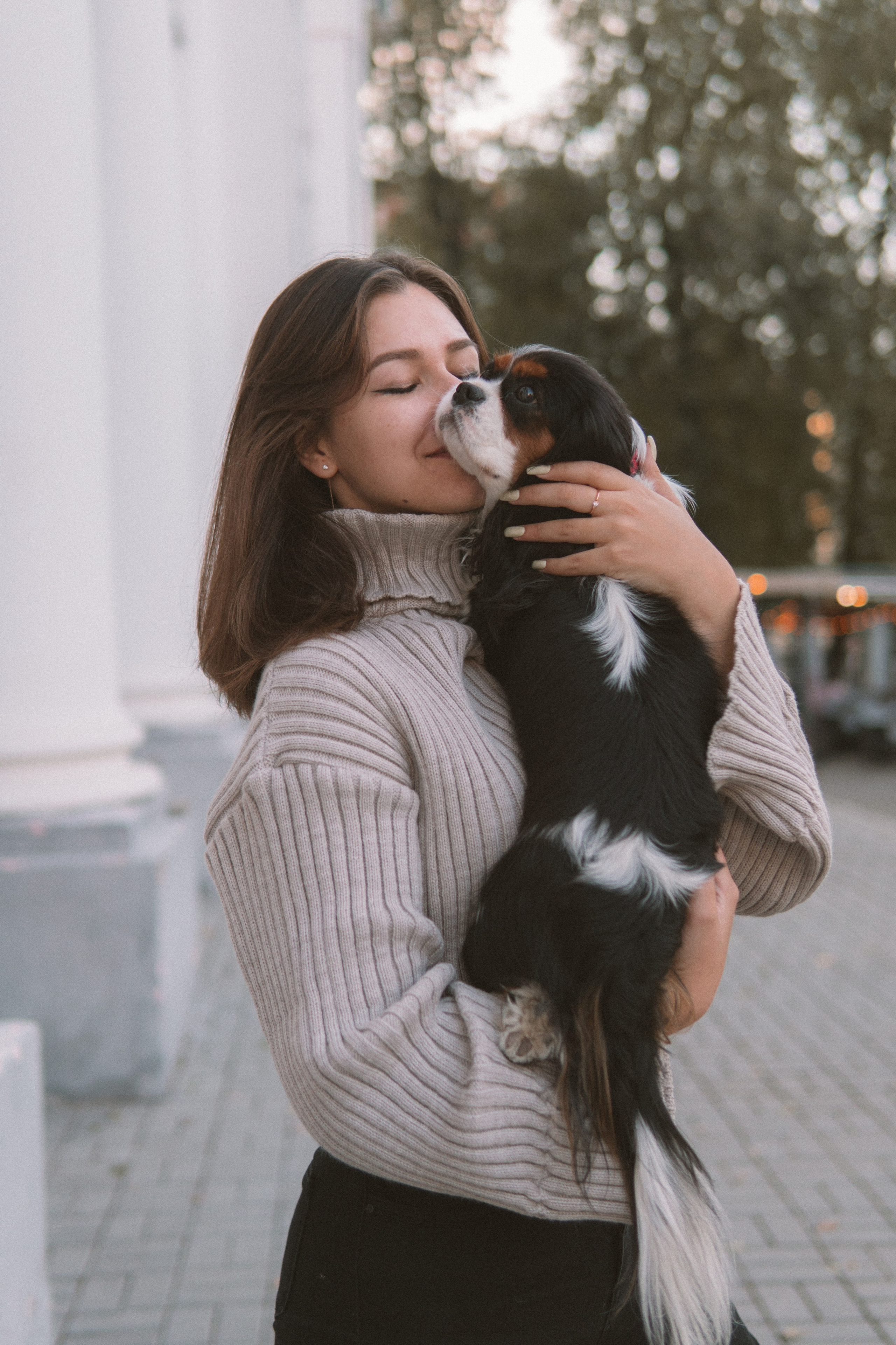 Катя и Беки: история о кофе в парке. Портретный и репортажный фотограф в Воронеже: Анастасия Пузикова