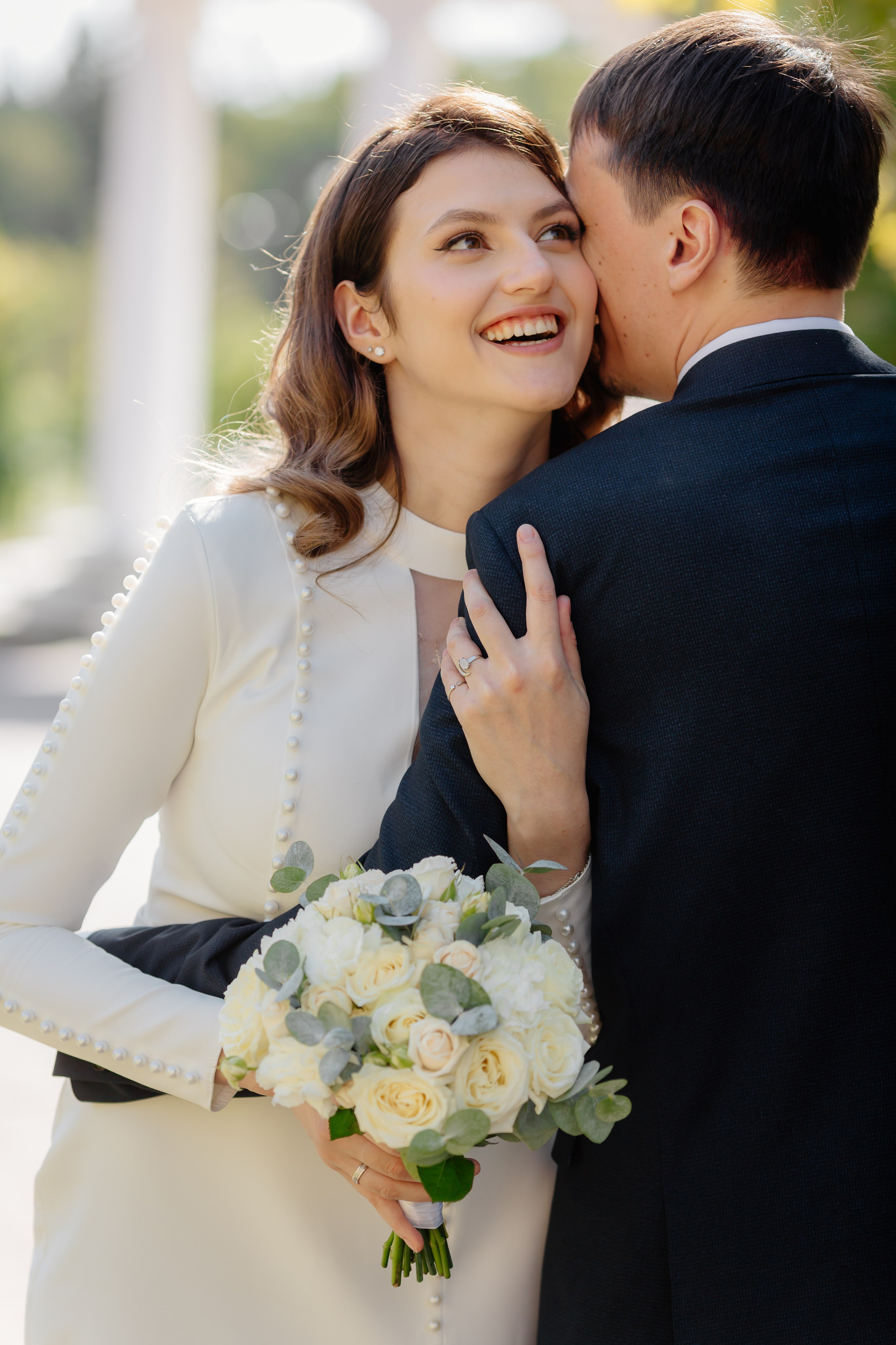 Район МЖК Зеленоград - белая ротонда, красивое место в 5 районе 