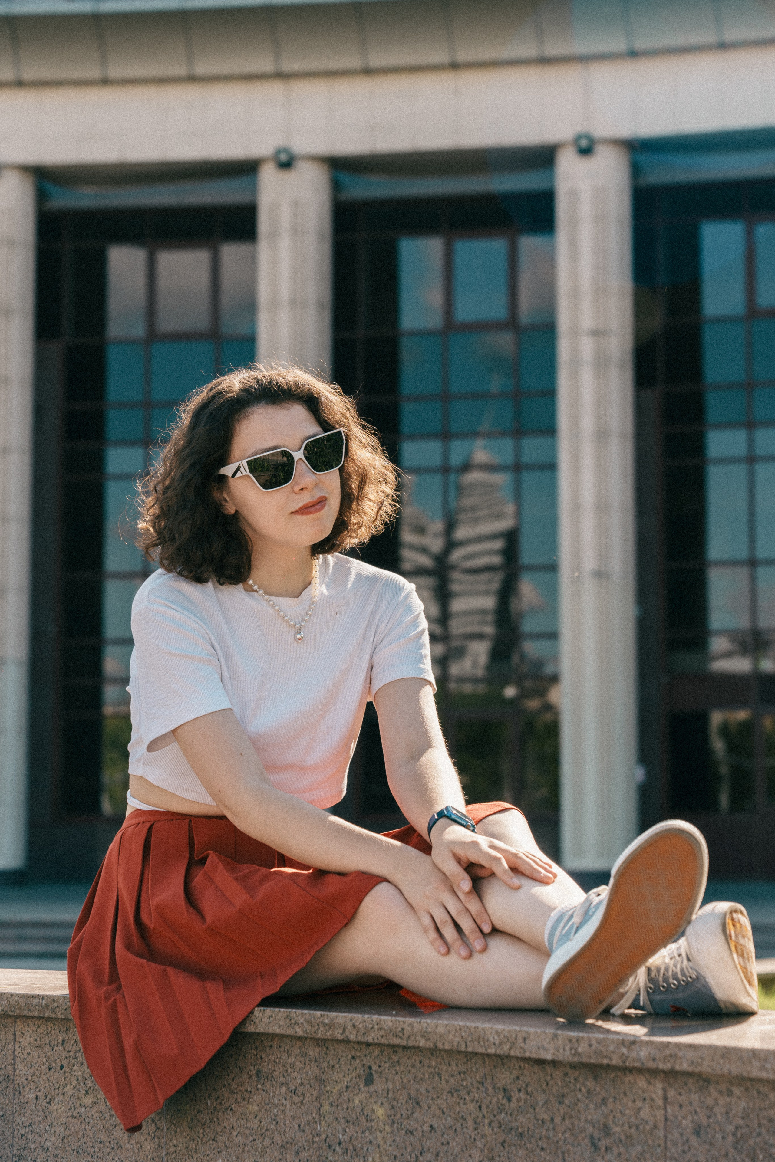 Портретная съемка девушки в разных локациях для проекта. Репортажный, свадебный и портретный фотограф в Казани | Ринат Миниханов