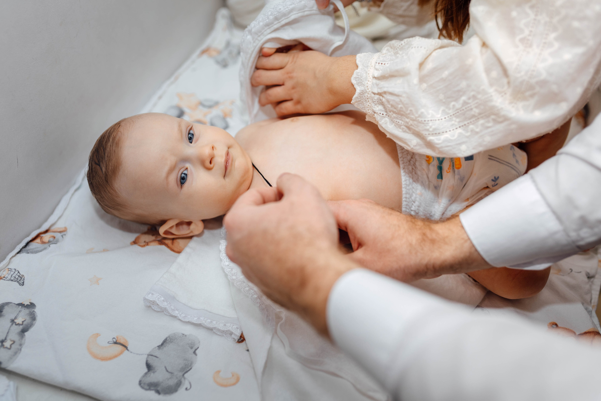 Крещение Демида, храм Святой Троицы, декабрь 2025