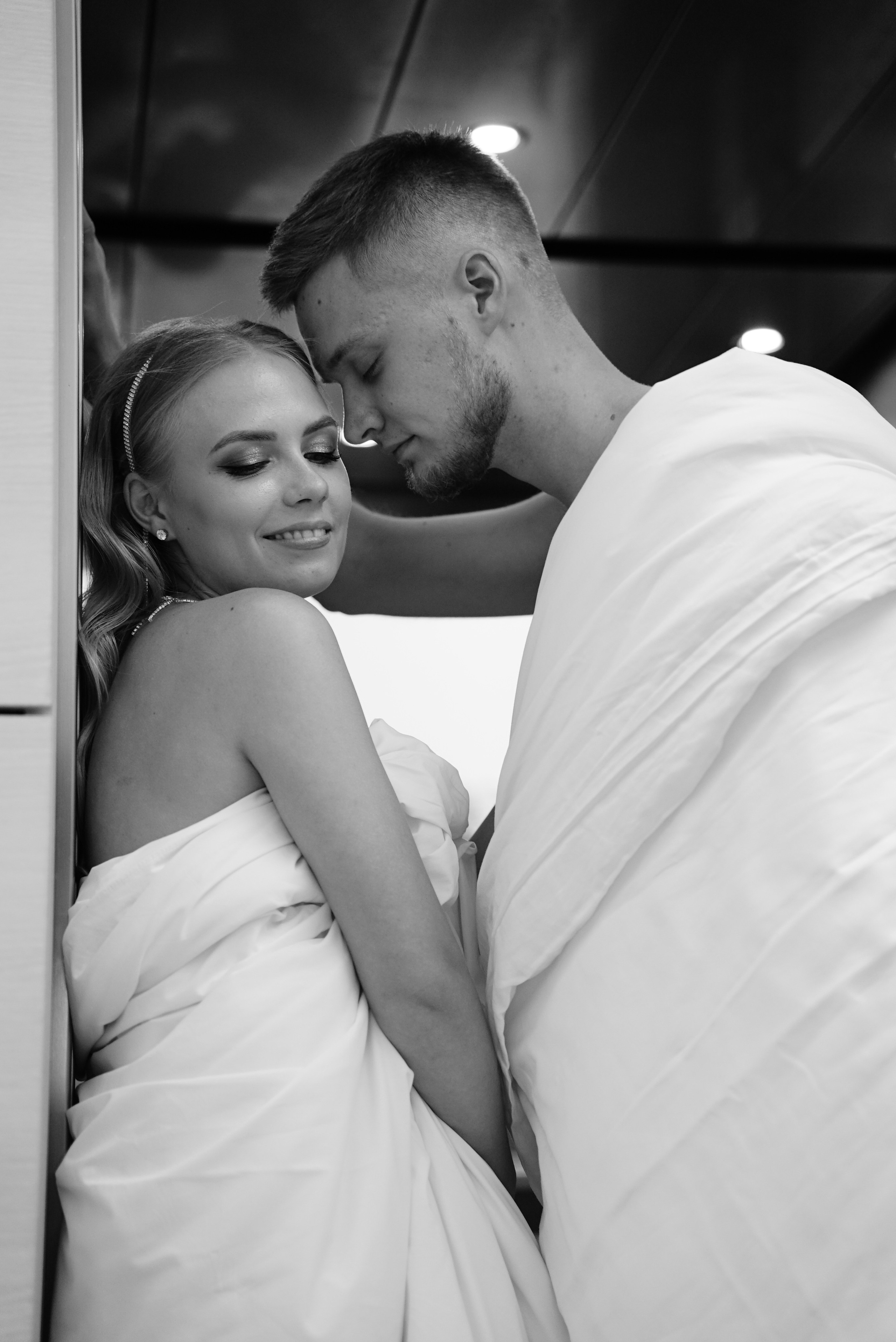 Никита и Галина чб. Свадебный фотограф в Самаре Анна Ковалева