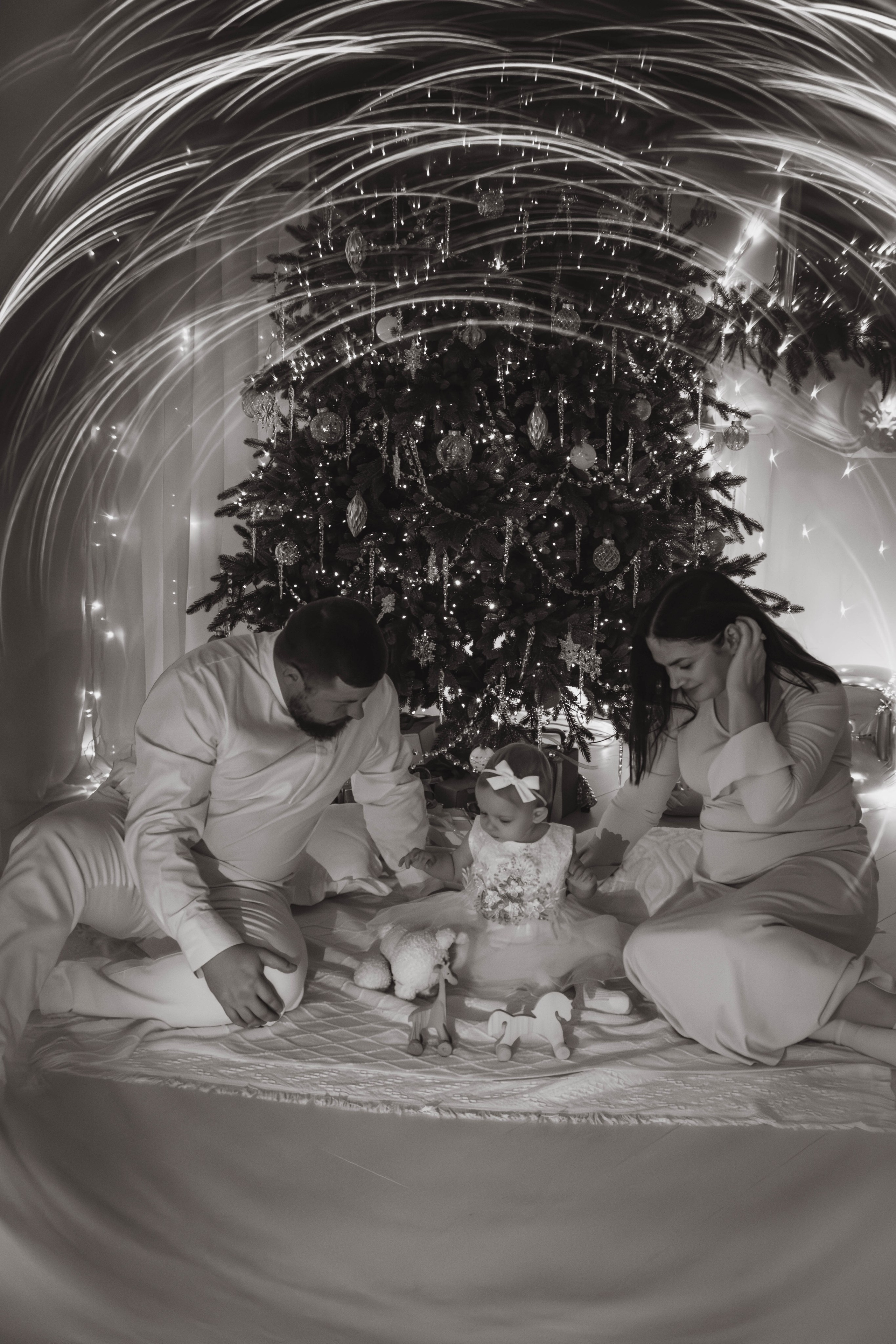 Съемка на годик малышки. Студия «LuLu». Фотограф Москва Валерия Веденина