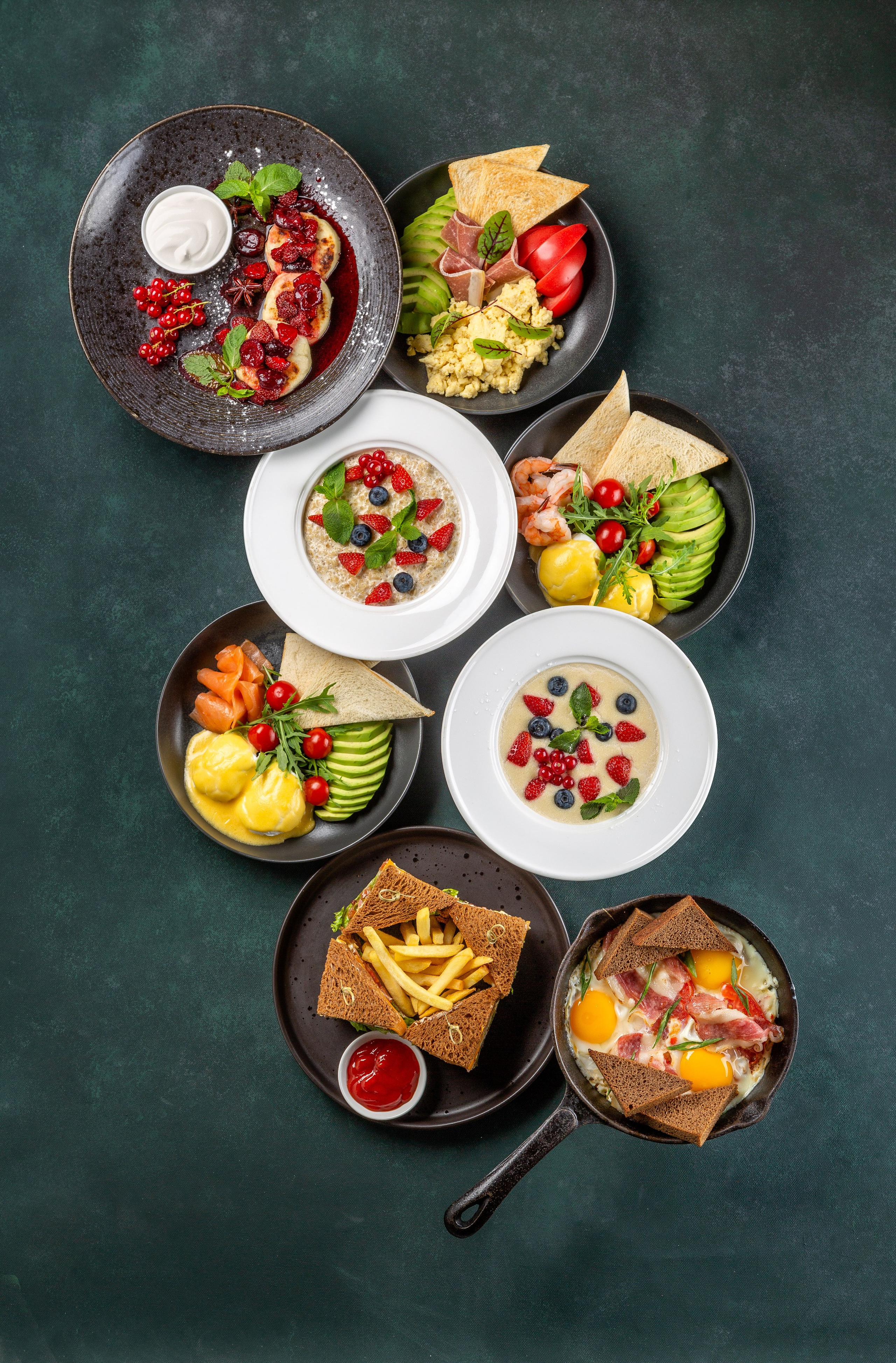 Меню для ресторана «Золотая лихорадка». Ольга Панкова предметный и фуд-фотограф в Краснодаре