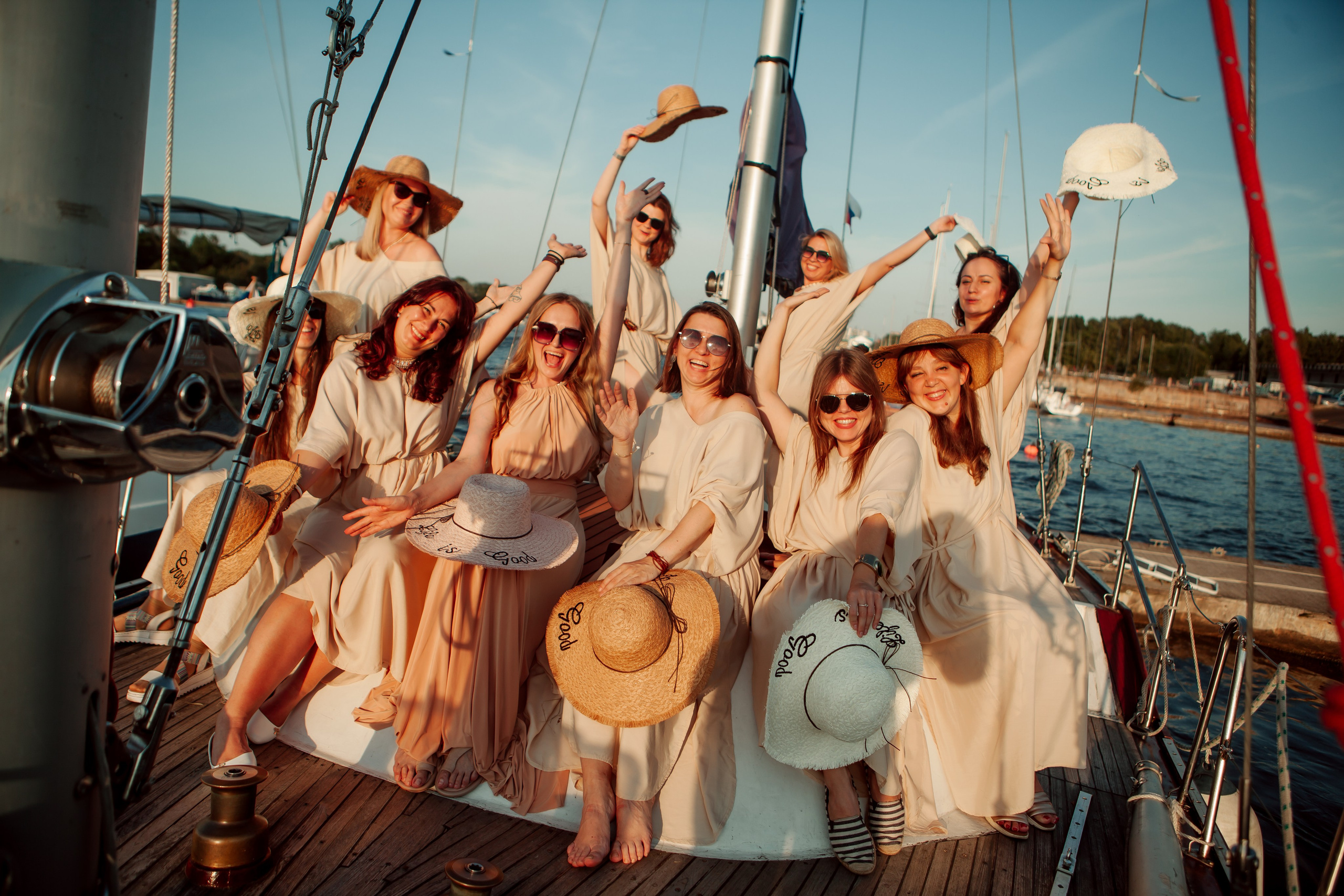 На яхте. Репортажный Фотограф в Санкт-Петербурге Светлана Мосиенко