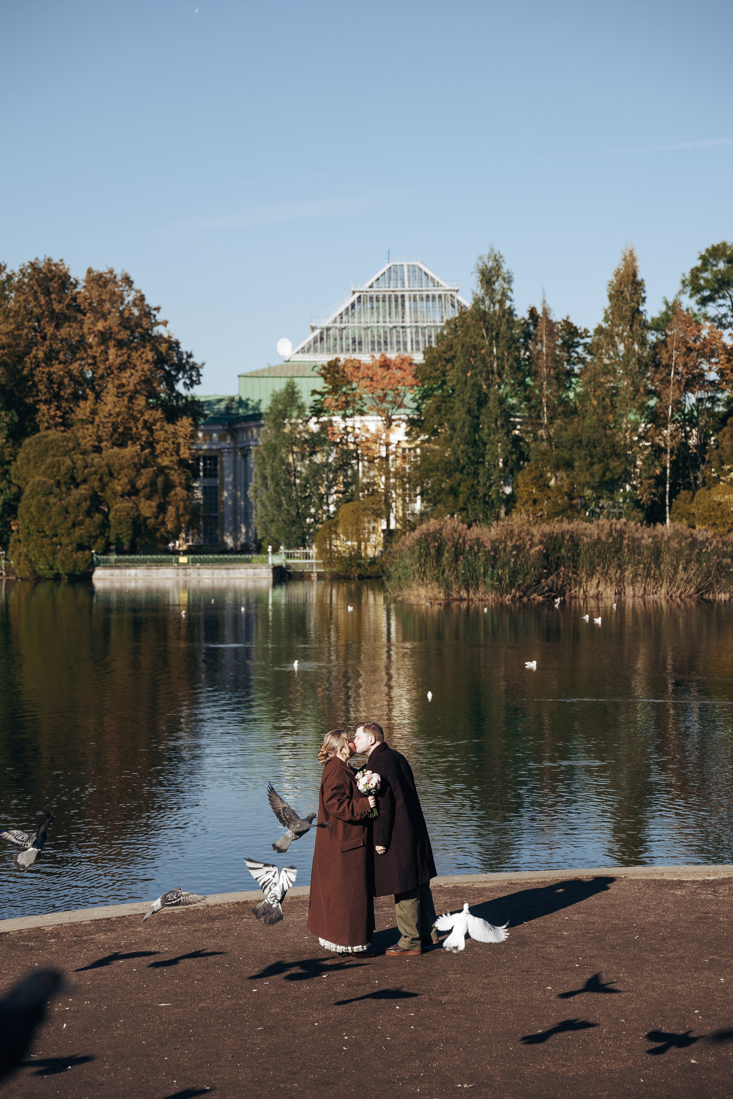 Свадебная фотосессия в Таврическом Саду. Профессиональный фотограф в Санкт-Петербурге Александр Волосенцев