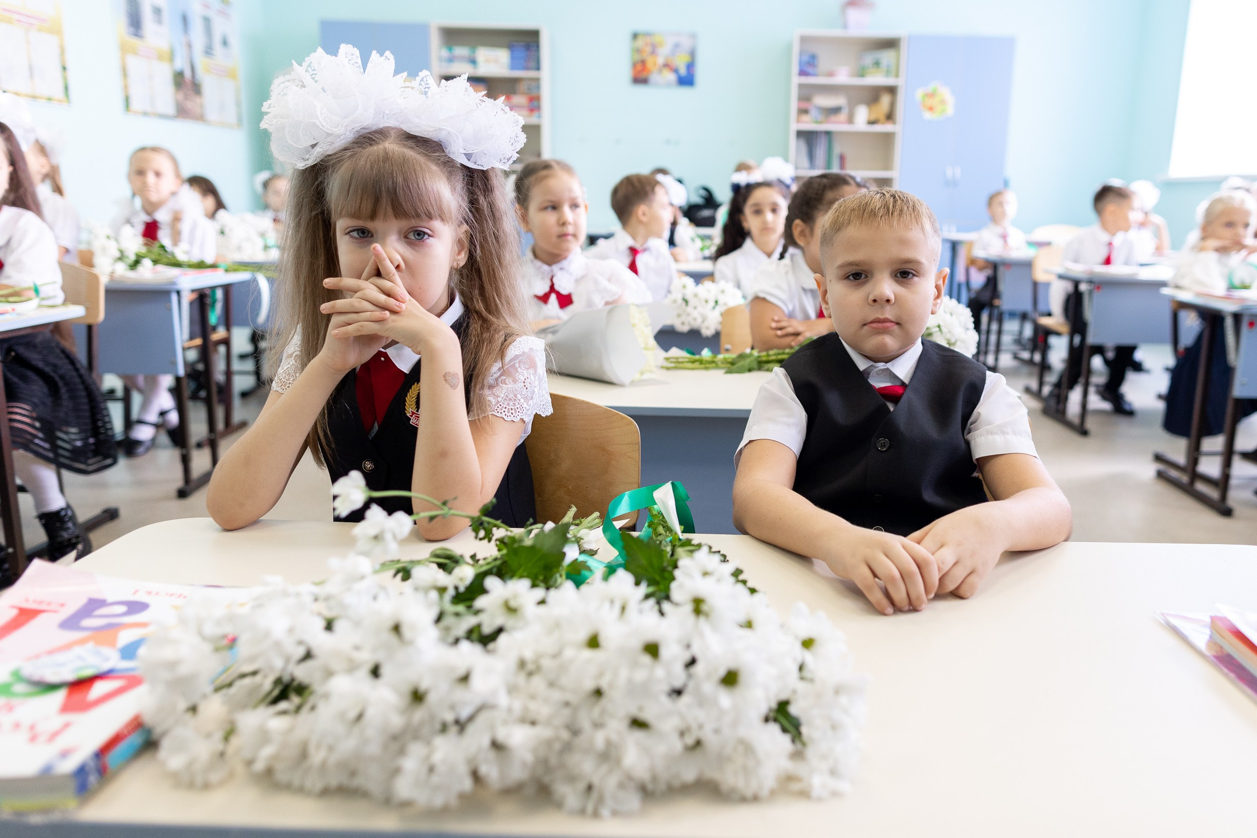 Школа № 61 им. Лавриненко, 1-е сентября | Фото. Фото и видеосъемка любых мероприятий в городе Краснодаре и Краснодарском крае. Щеколдин Антон