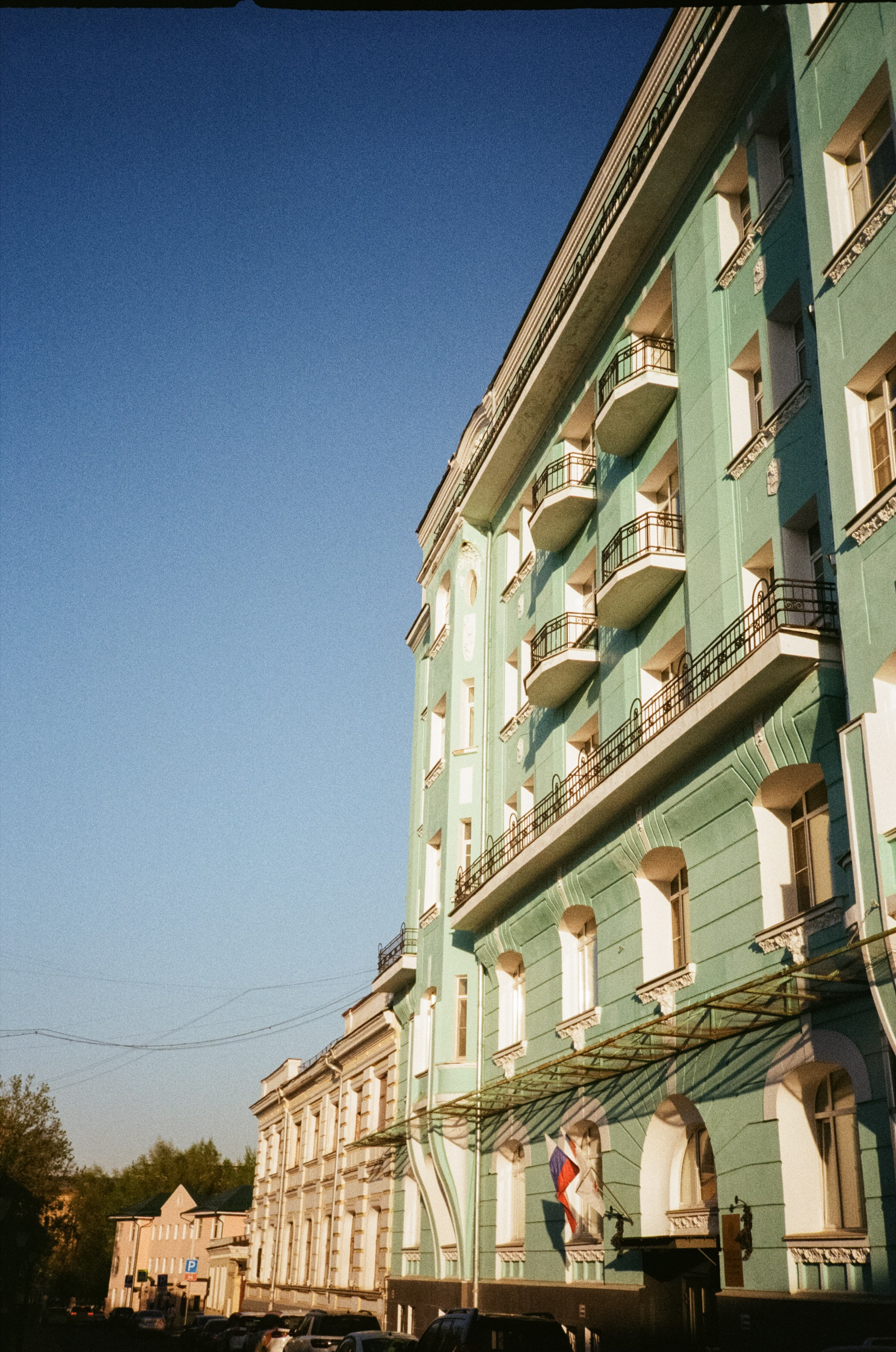 Малый Каретный, Петровка, Сад Эрмитаж | Konica Big Mini BM-301 Black | Kodak Color Plus 200