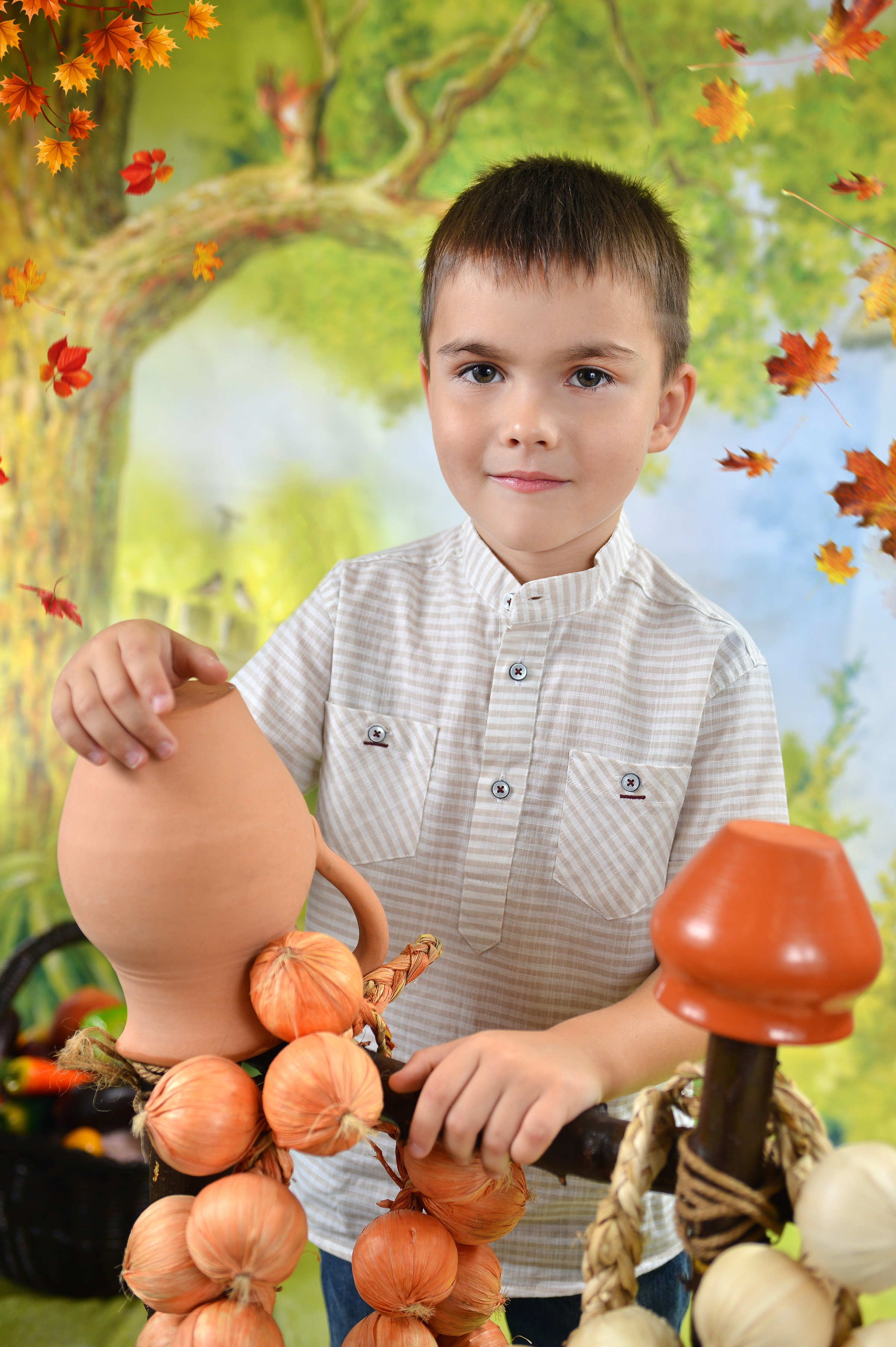 На качелях. ФотоАрт