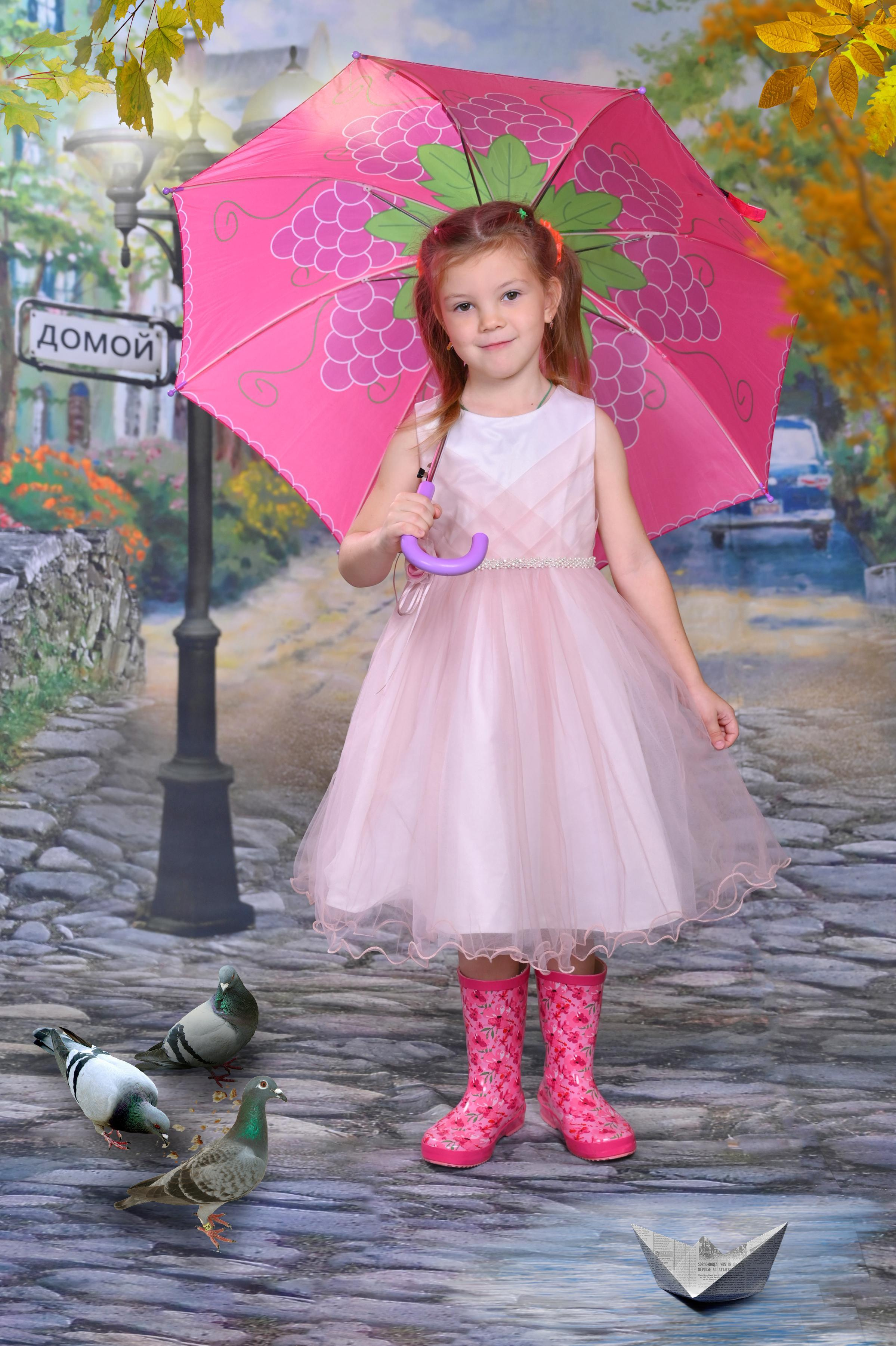 На качелях. ФотоАрт