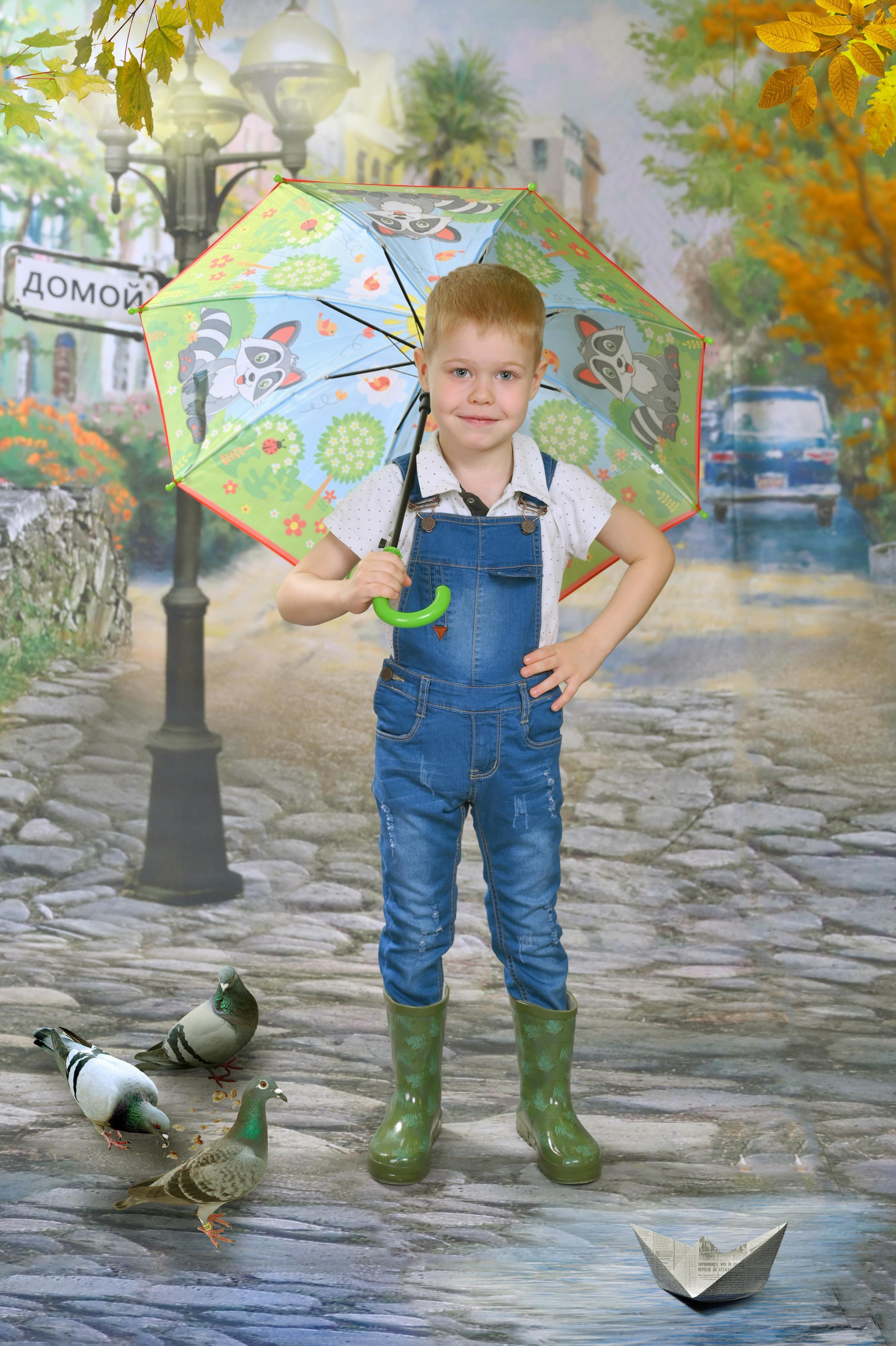 На качелях. ФотоАрт