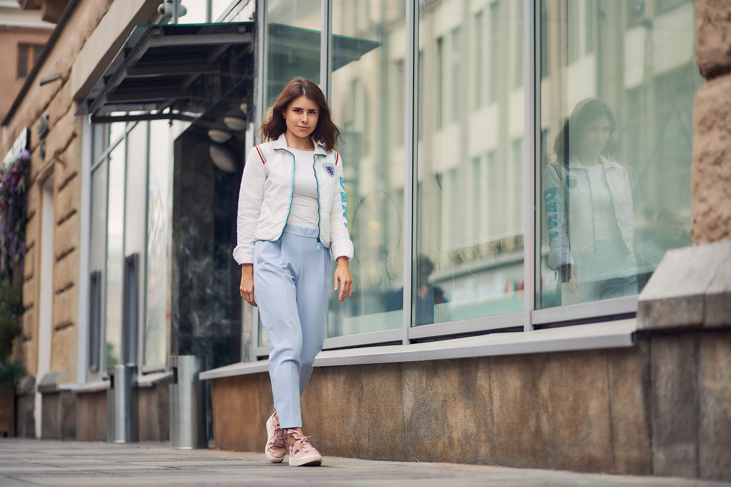 Индивидуальная фотосессия Виктории в центре Москвы