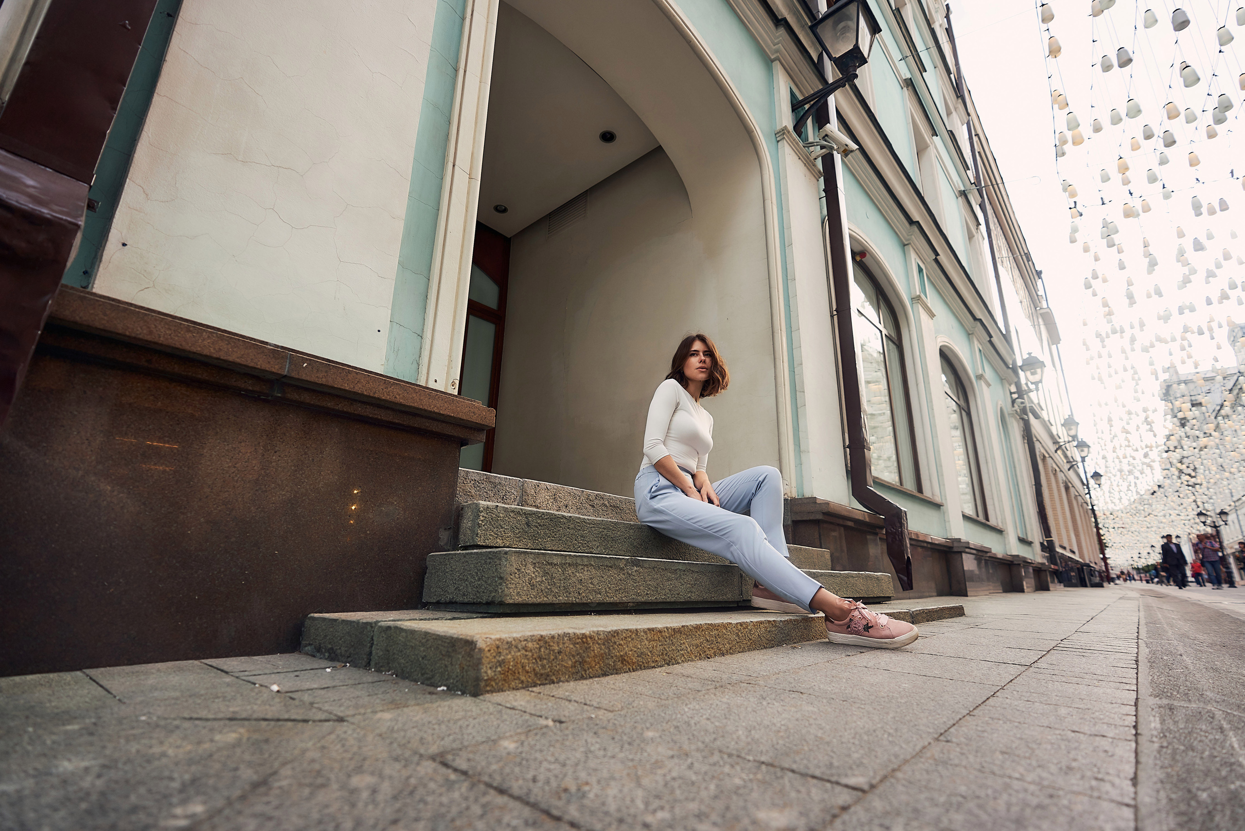 Индивидуальная фотосессия Виктории в центре Москвы