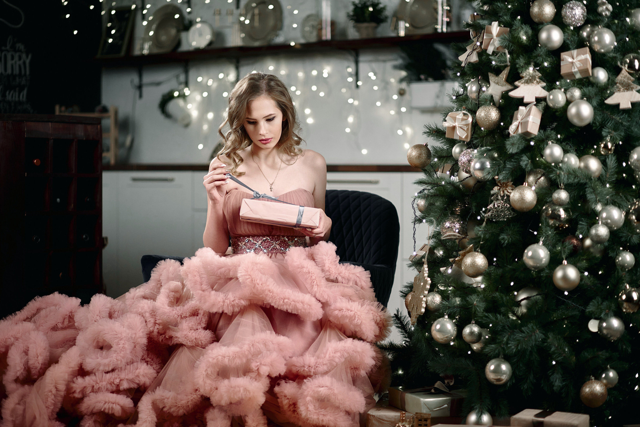 Новогодняя фотосессия Анны