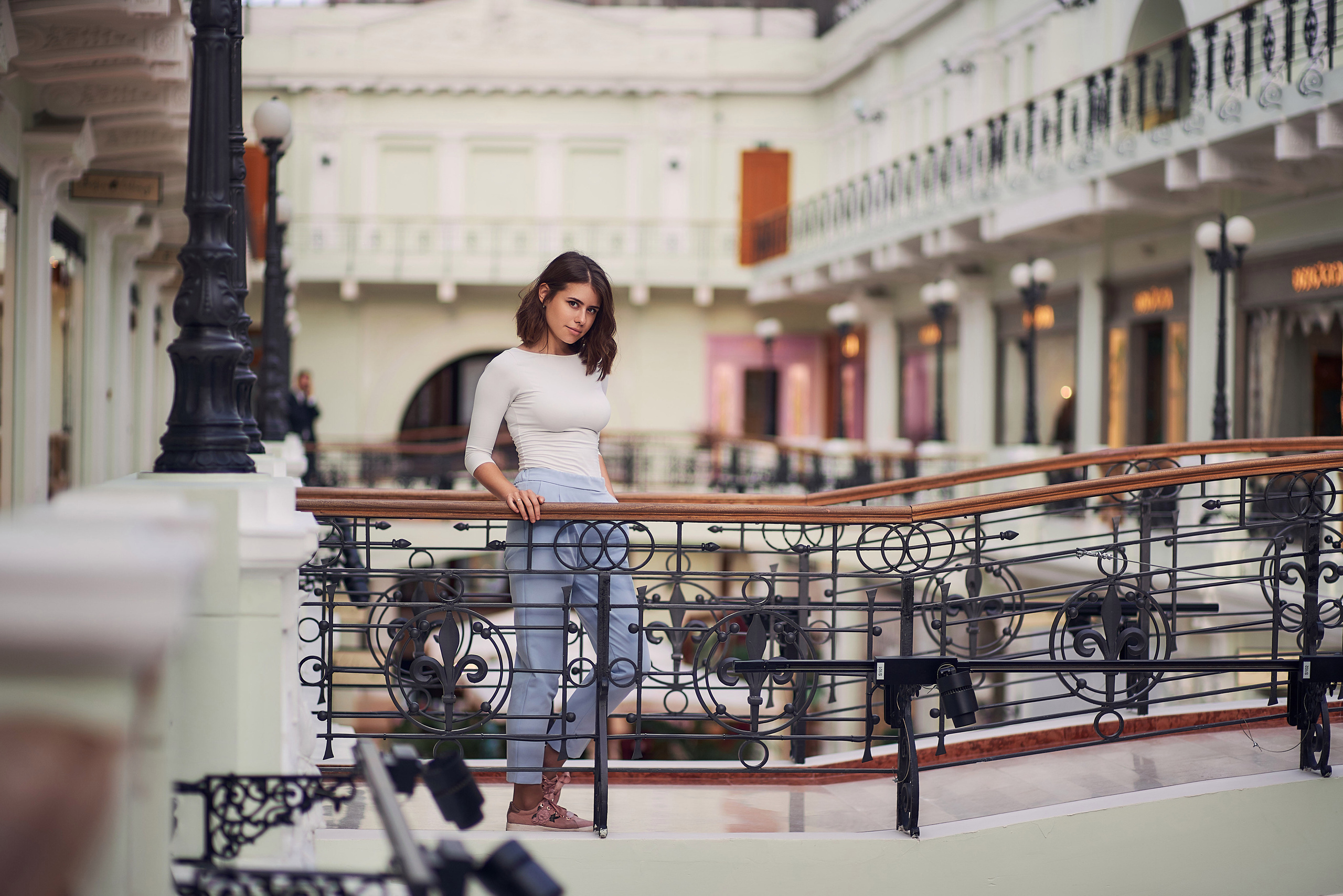 Индивидуальная фотосессия Виктории в центре Москвы