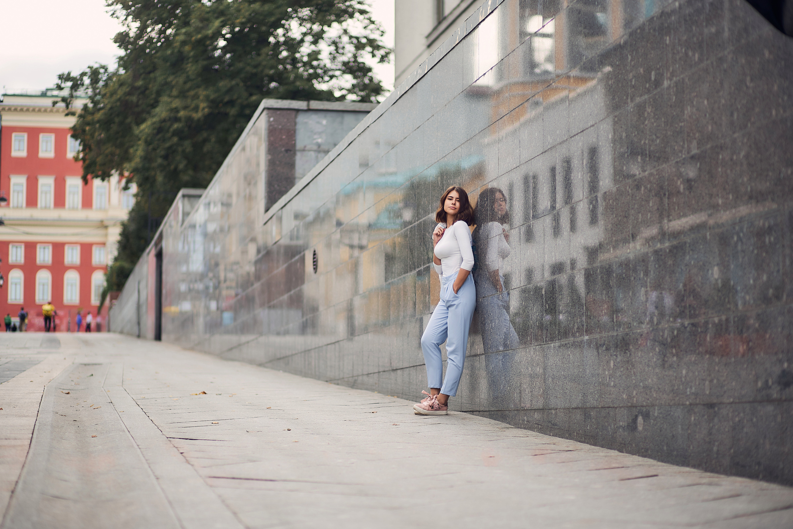 Индивидуальная фотосессия Виктории в центре Москвы