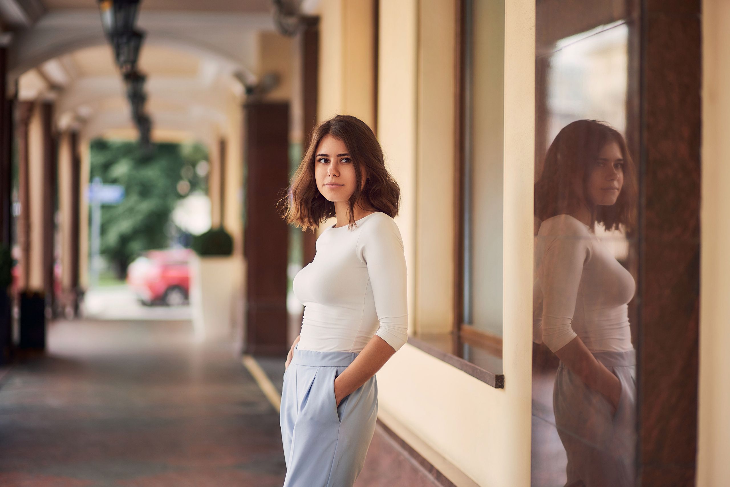 Индивидуальная фотосессия Виктории в центре Москвы