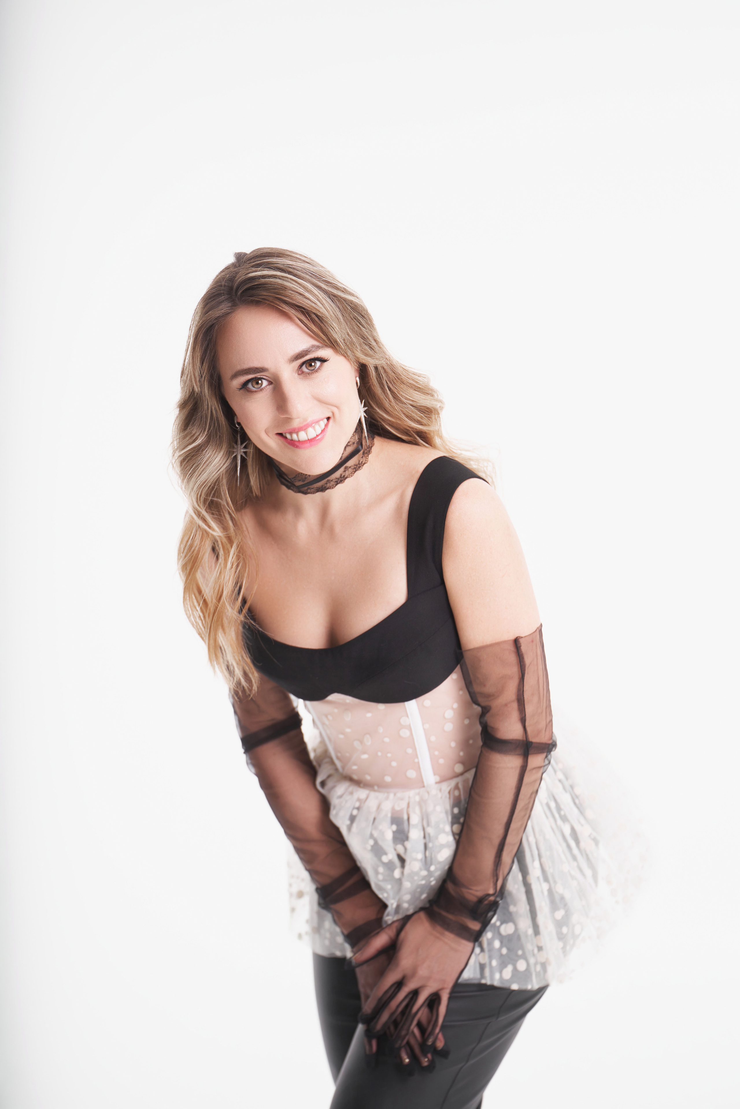 Индивидуальная фотосессия Ангелины в студии