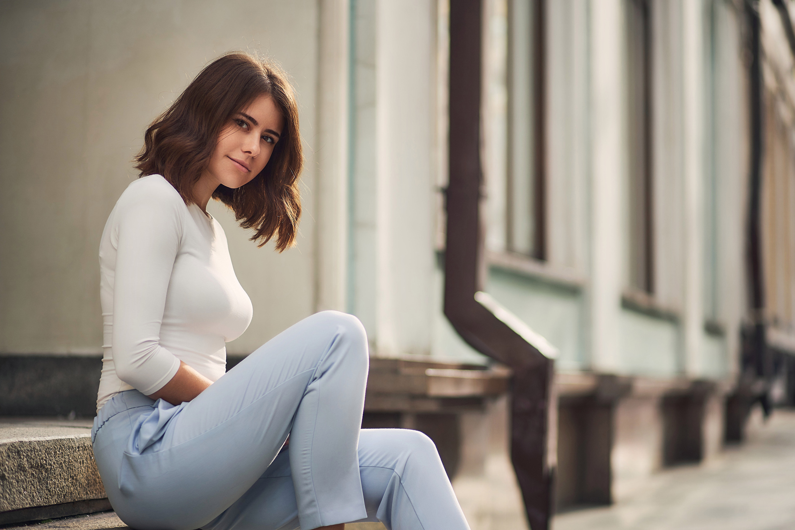 Индивидуальная фотосессия Виктории в центре Москвы