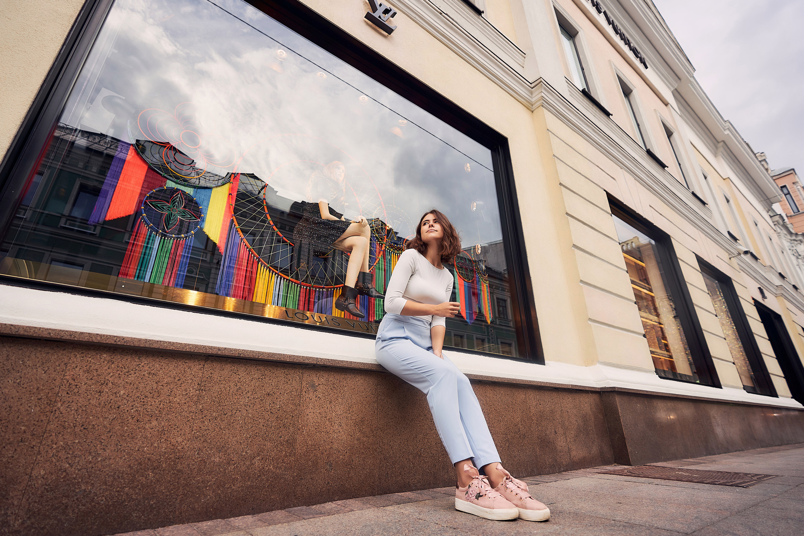 Индивидуальная фотосессия Виктории в центре Москвы