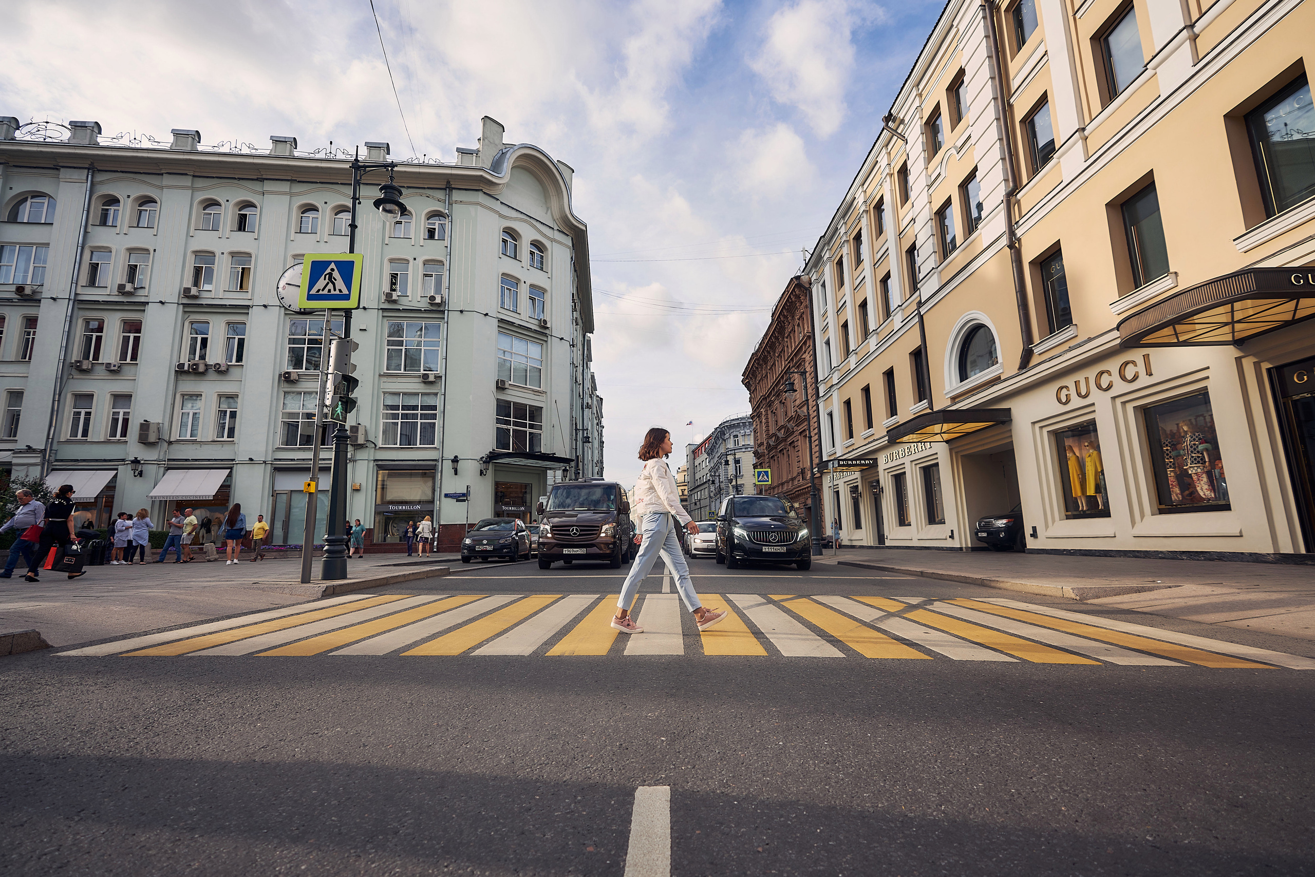 Индивидуальная фотосессия Виктории в центре Москвы