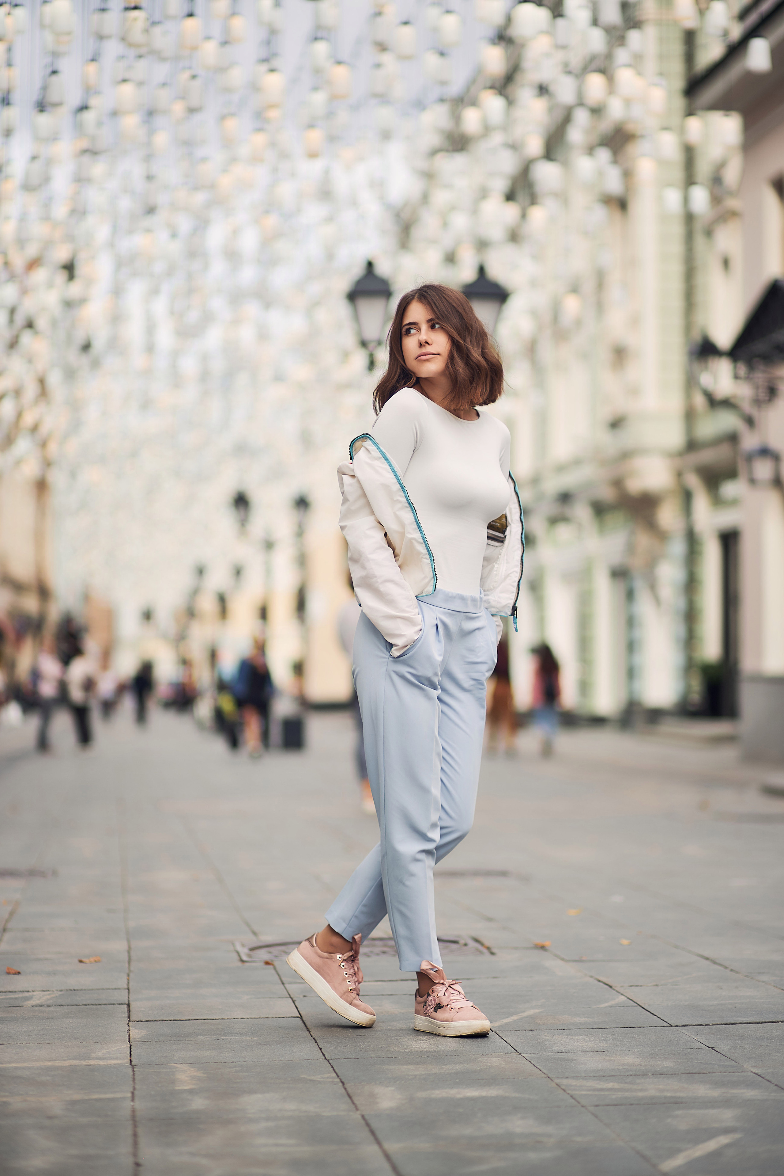 Индивидуальная фотосессия Виктории в центре Москвы