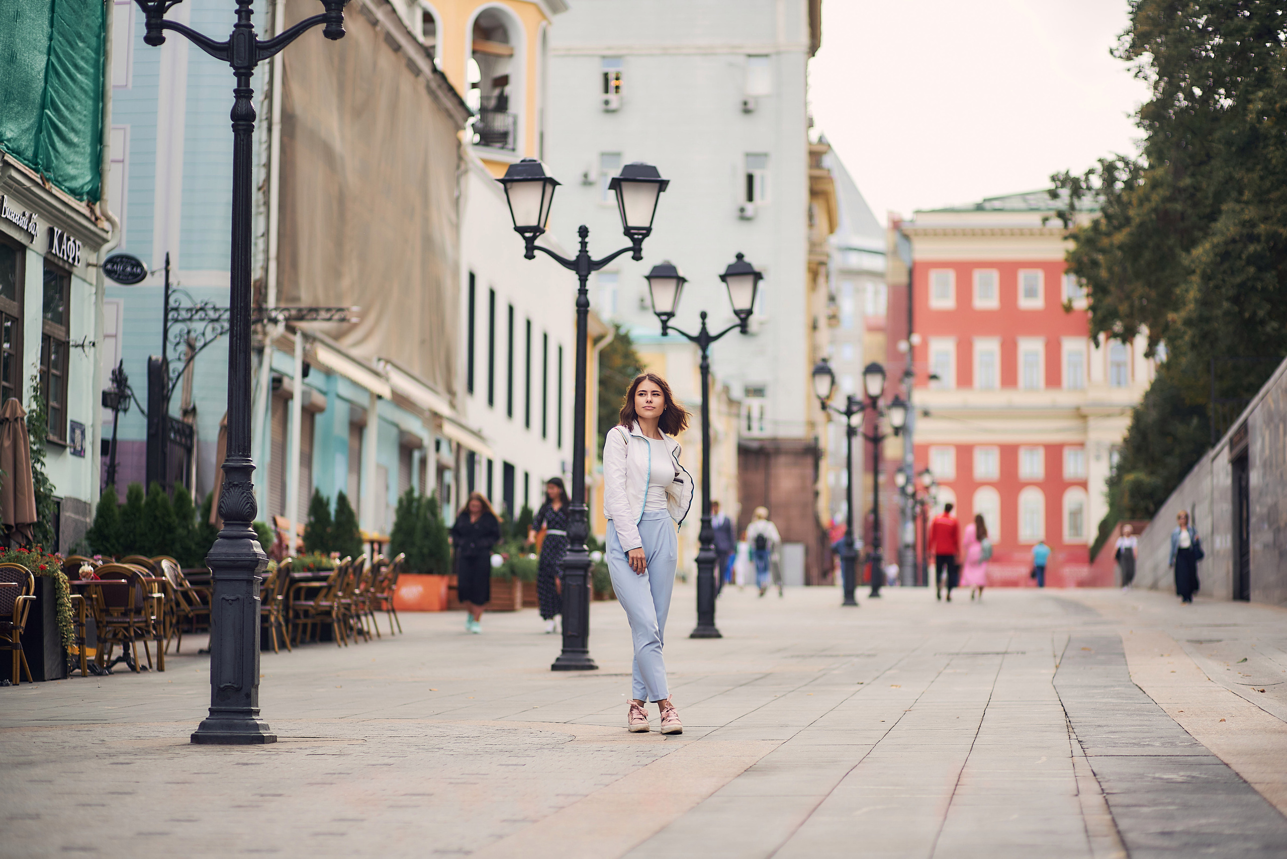 Индивидуальная фотосессия Виктории в центре Москвы