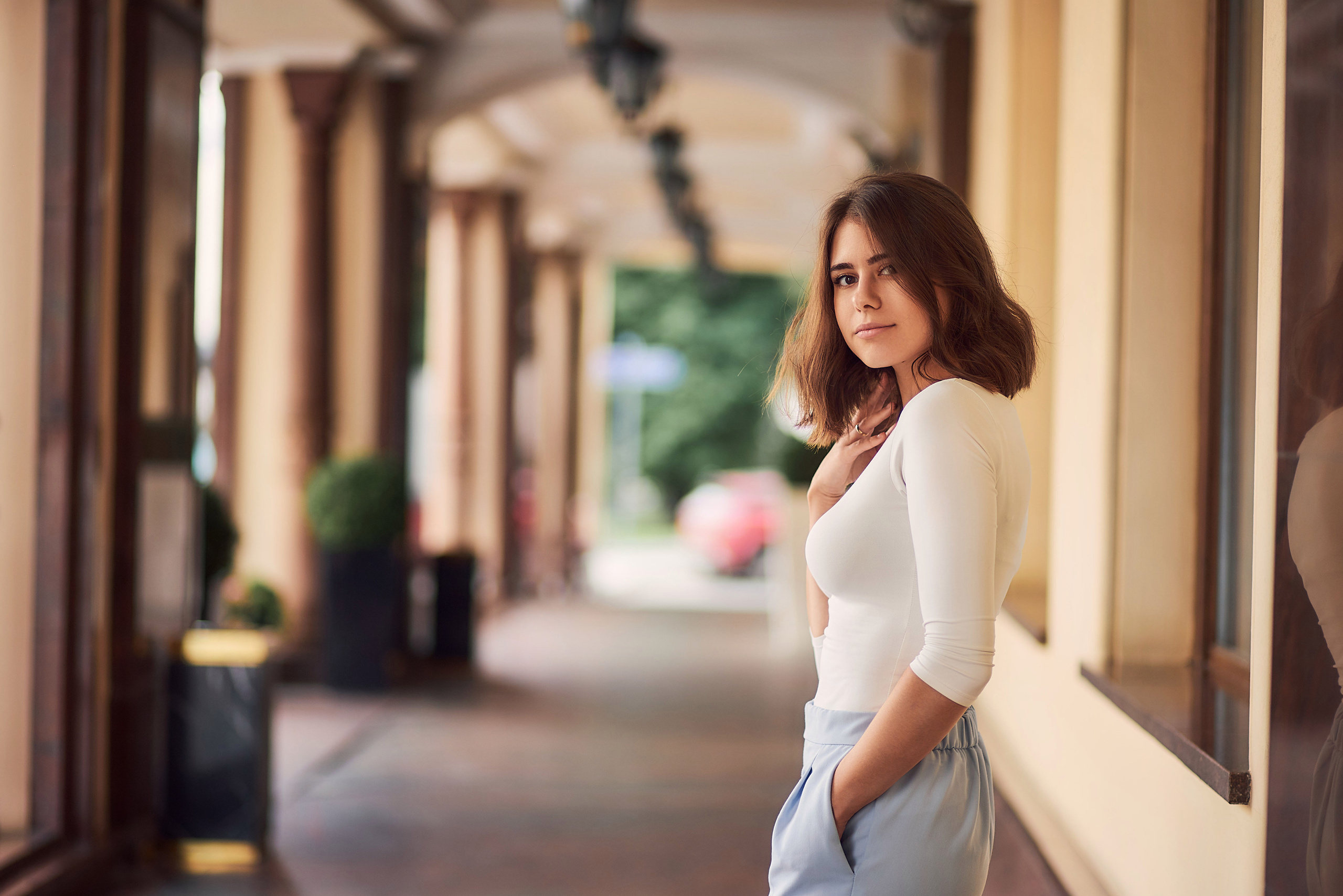 Индивидуальная фотосессия Виктории в центре Москвы