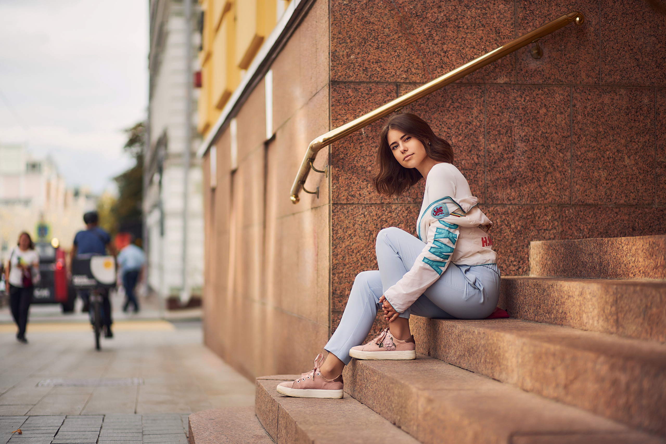 Индивидуальная фотосессия Виктории в центре Москвы