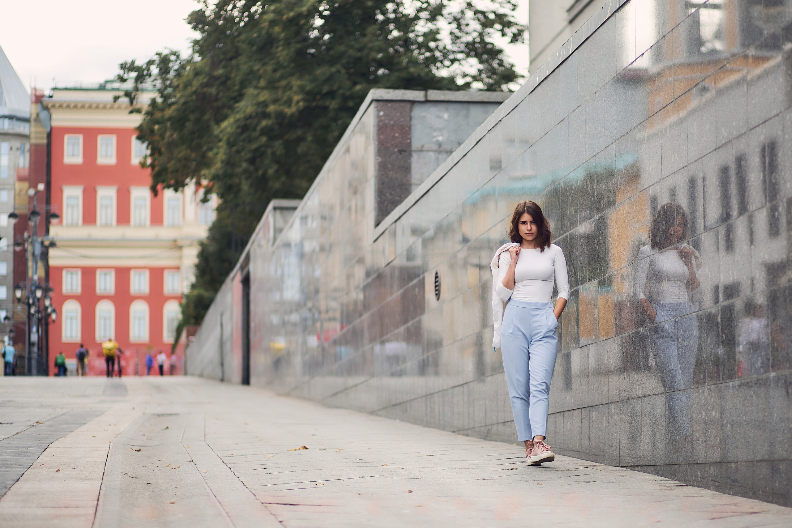 Индивидуальная фотосессия Виктории в центре Москвы
