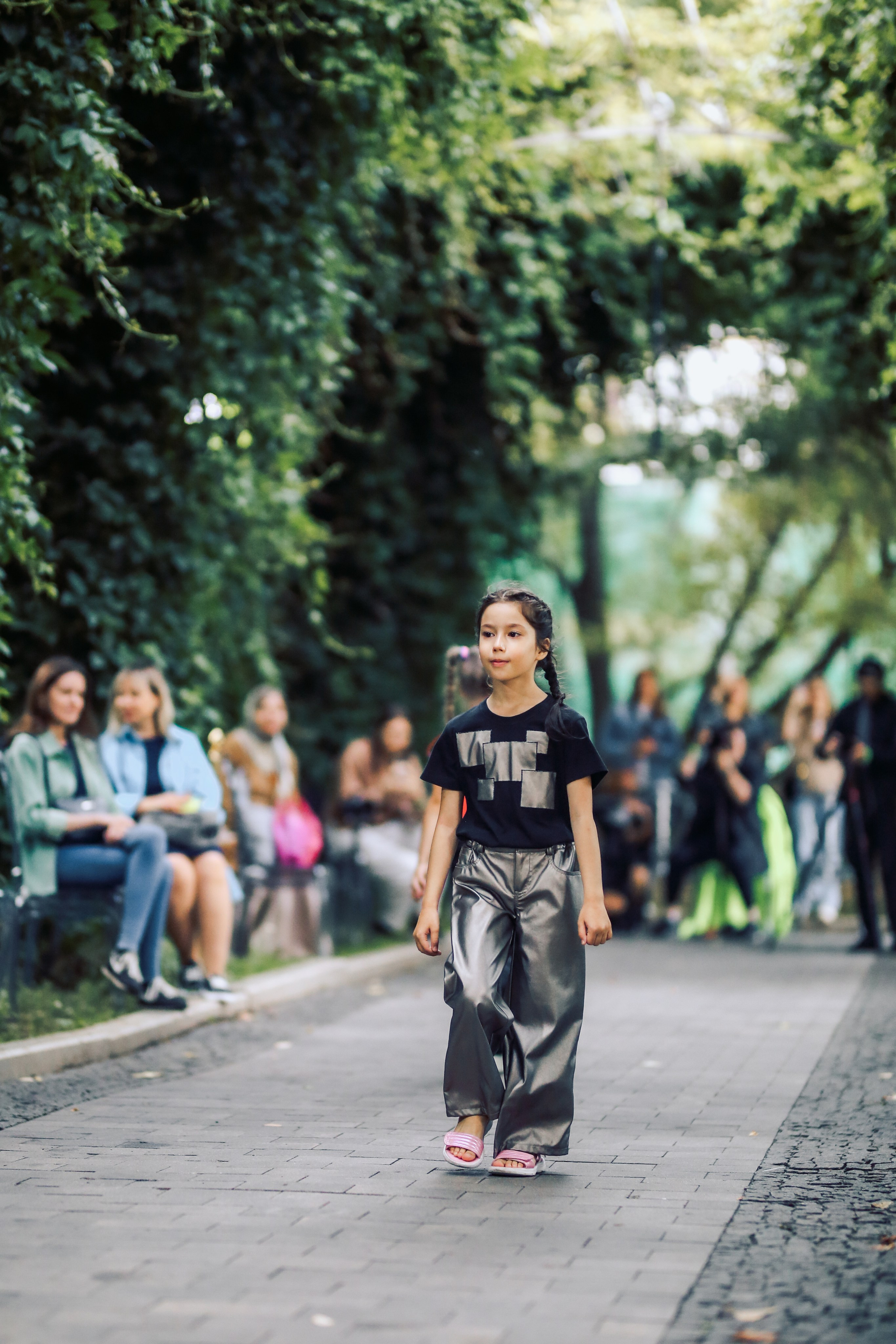 Зелёный подиум. Фотограф Анастасия Залевская