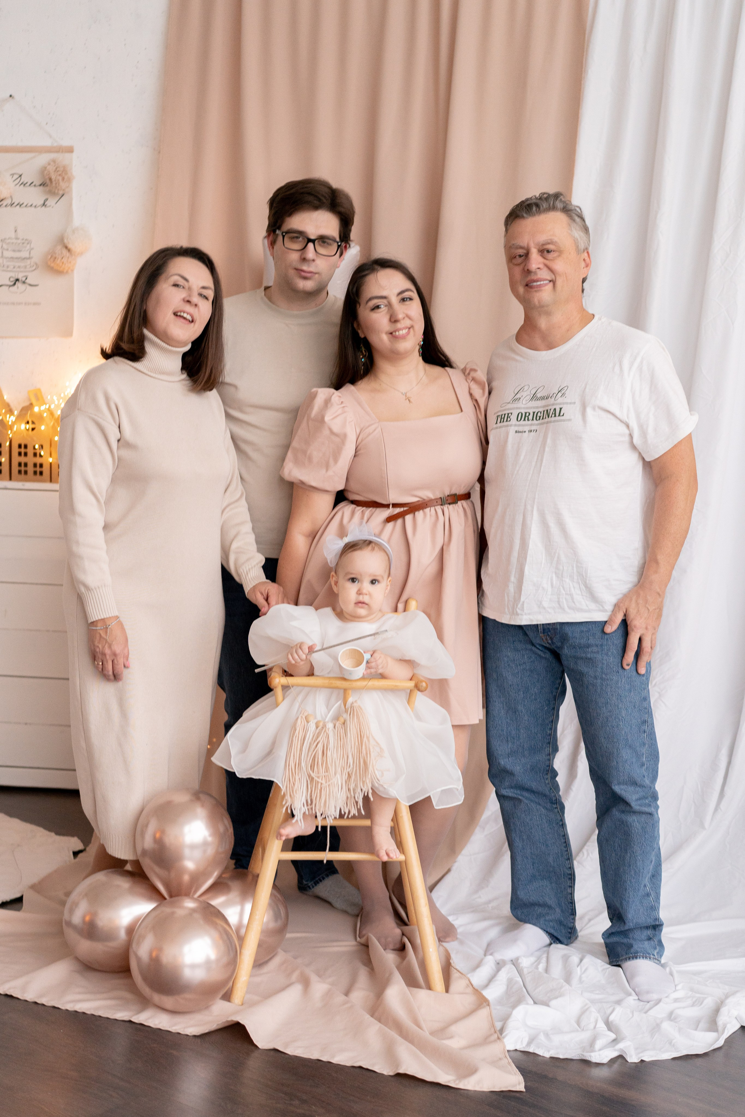 Кристиночке 1 годик!. Детская, семейная фотостудия в Санкт-Петербурге