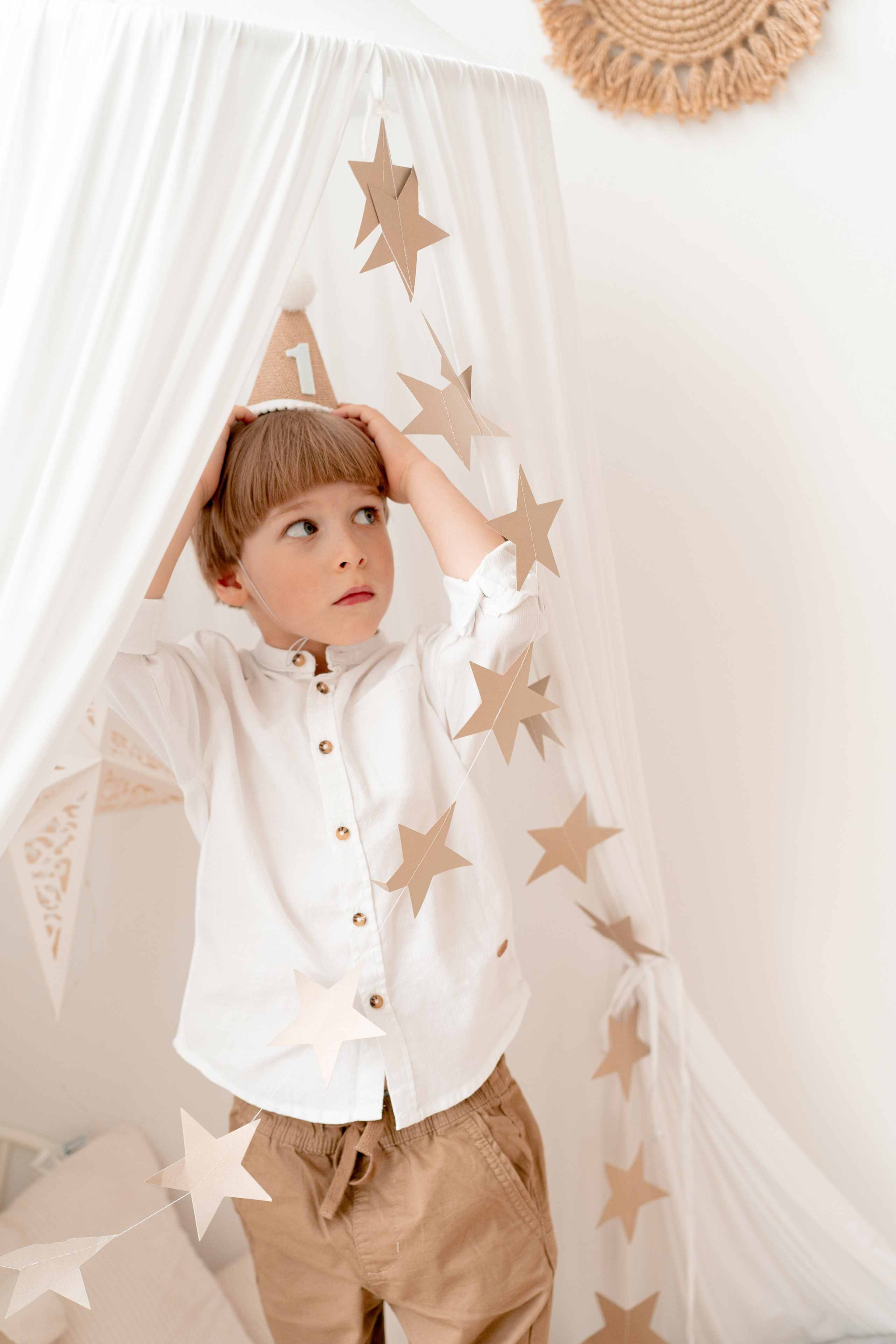 С Днём Рождения ребенка, портрет. Детская, семейная фотостудия в Санкт-Петербурге