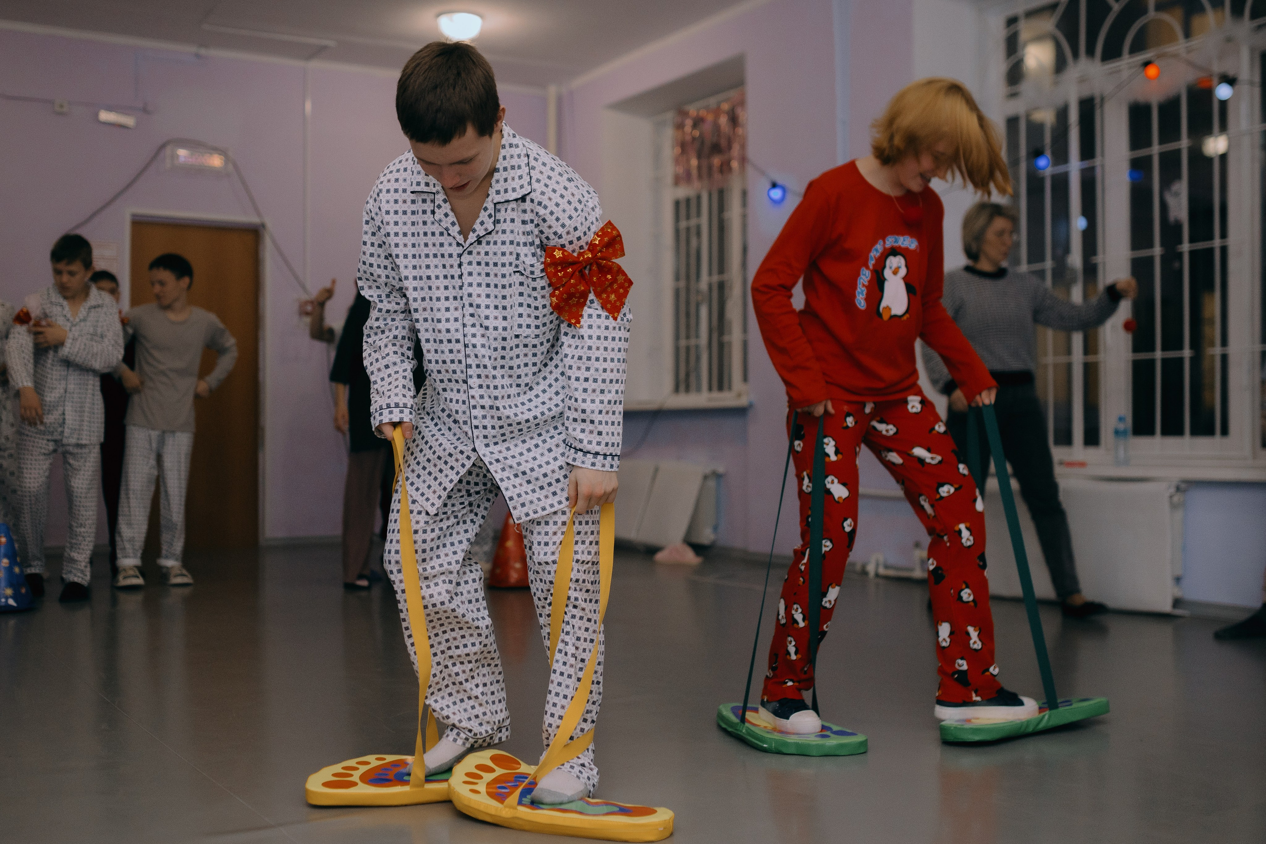 Пижамная вечеринка в школе-интернате № 5 // 27.12.2024. Денис Прохоров Фотограф в г. Магнитогорск