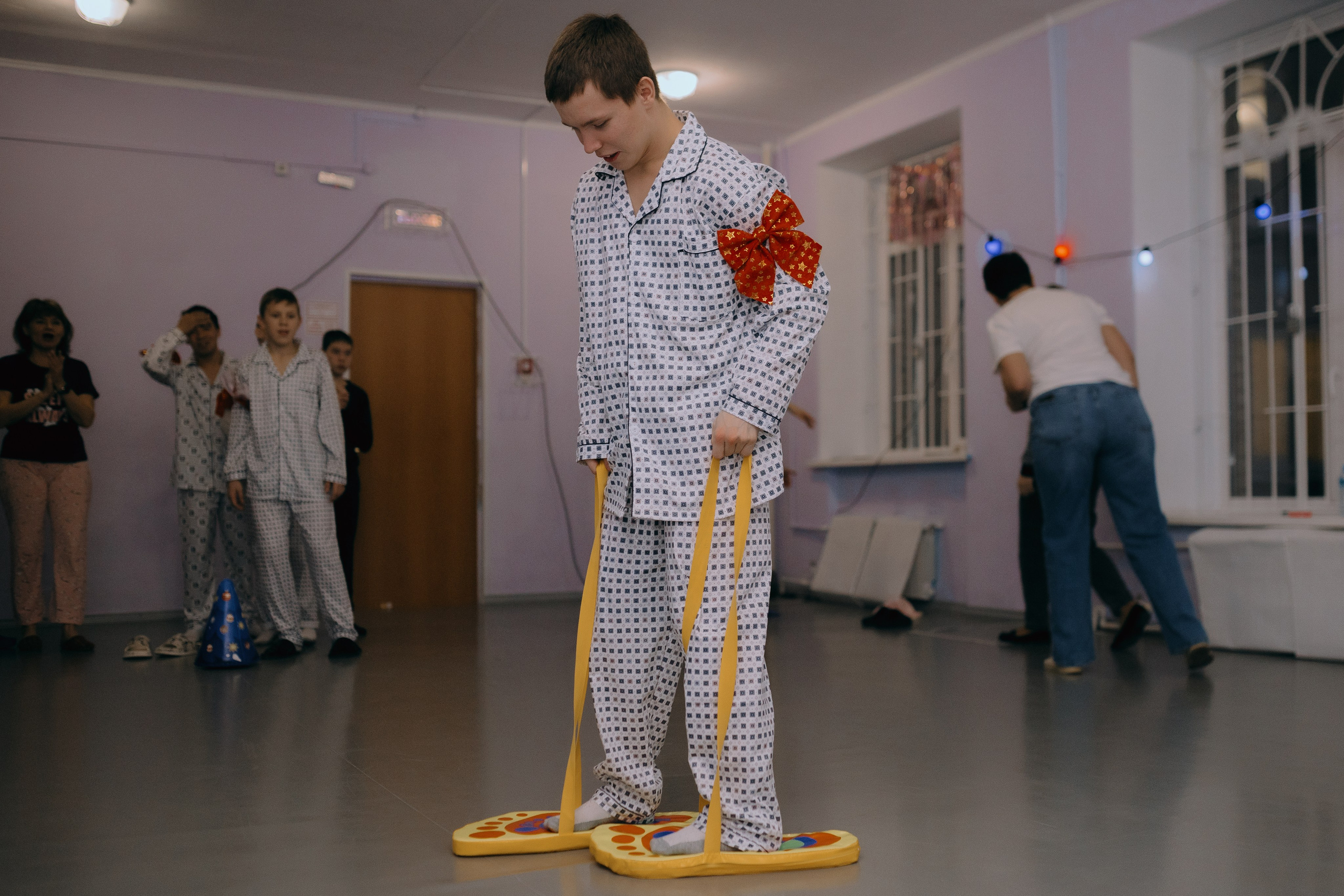 Пижамная вечеринка в школе-интернате № 5 // 27.12.2024. Денис Прохоров Фотограф в г. Магнитогорск