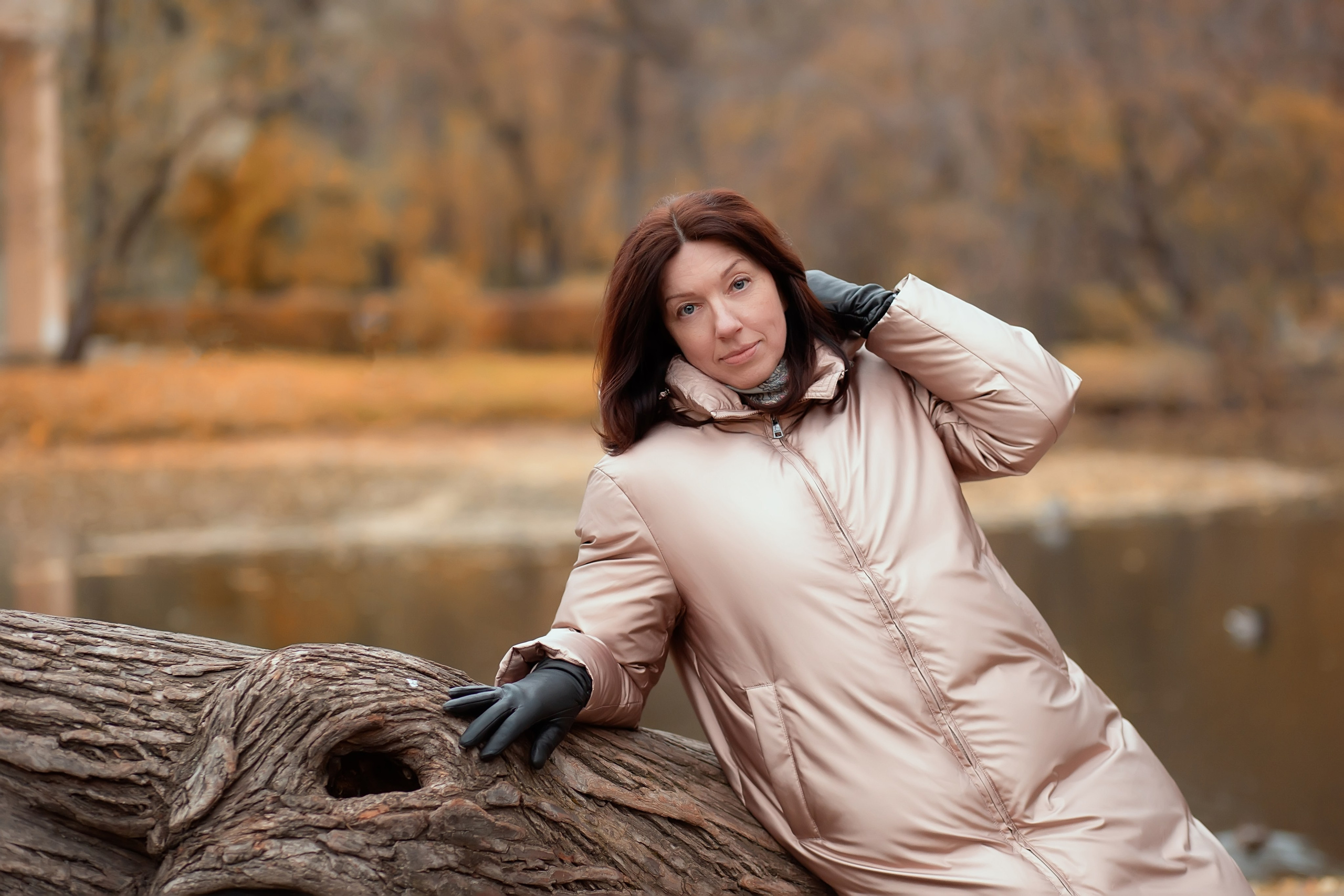 Осенняя фотосессия в парке Екатерингоф | Съемка в золотую осень в Санкт-Петербурге. Портретные фотосессии, контент-съемки, репортаж