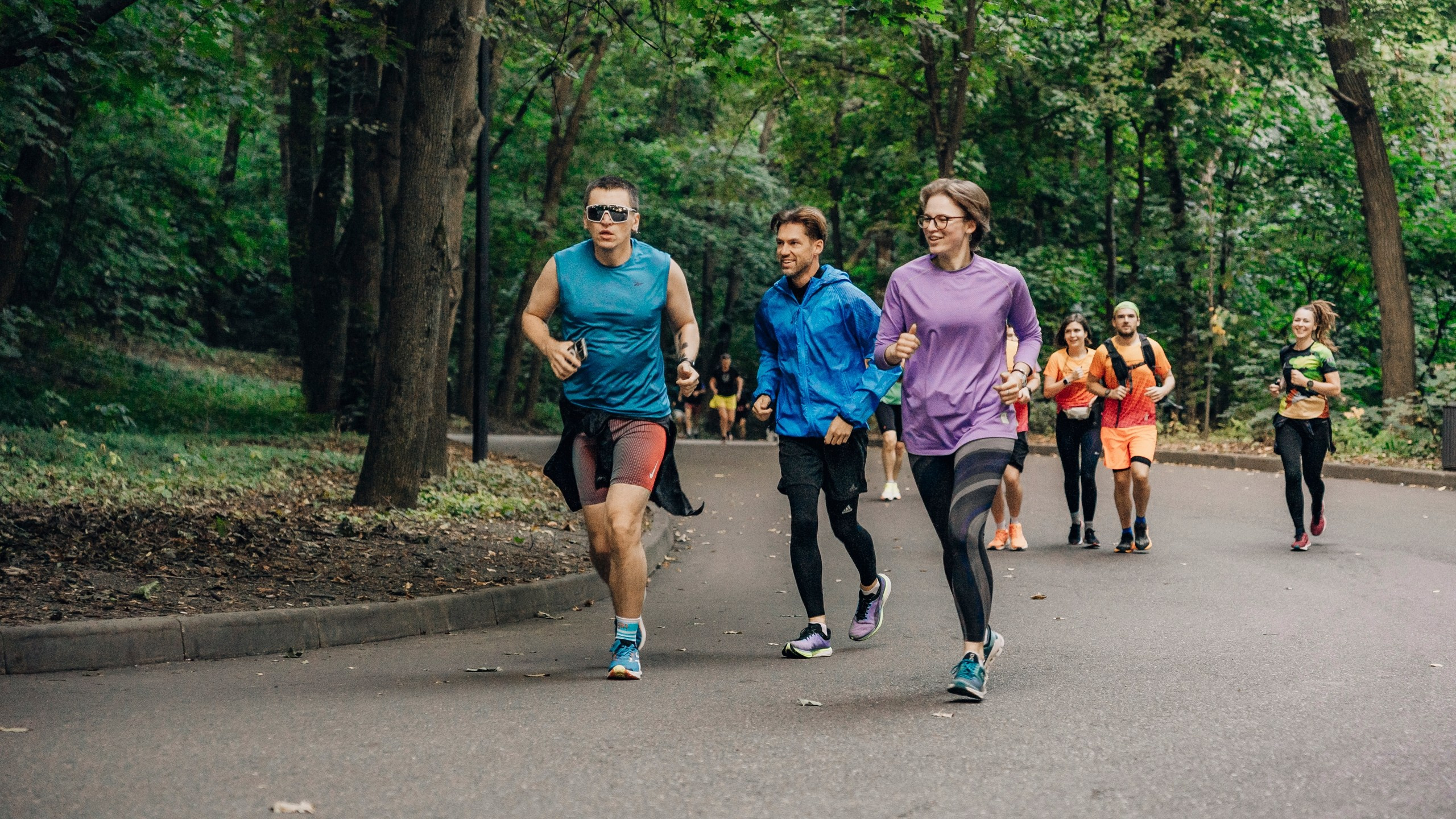 Пробежка RunForSun. Контент-фотограф в Москве Тима Забабурин