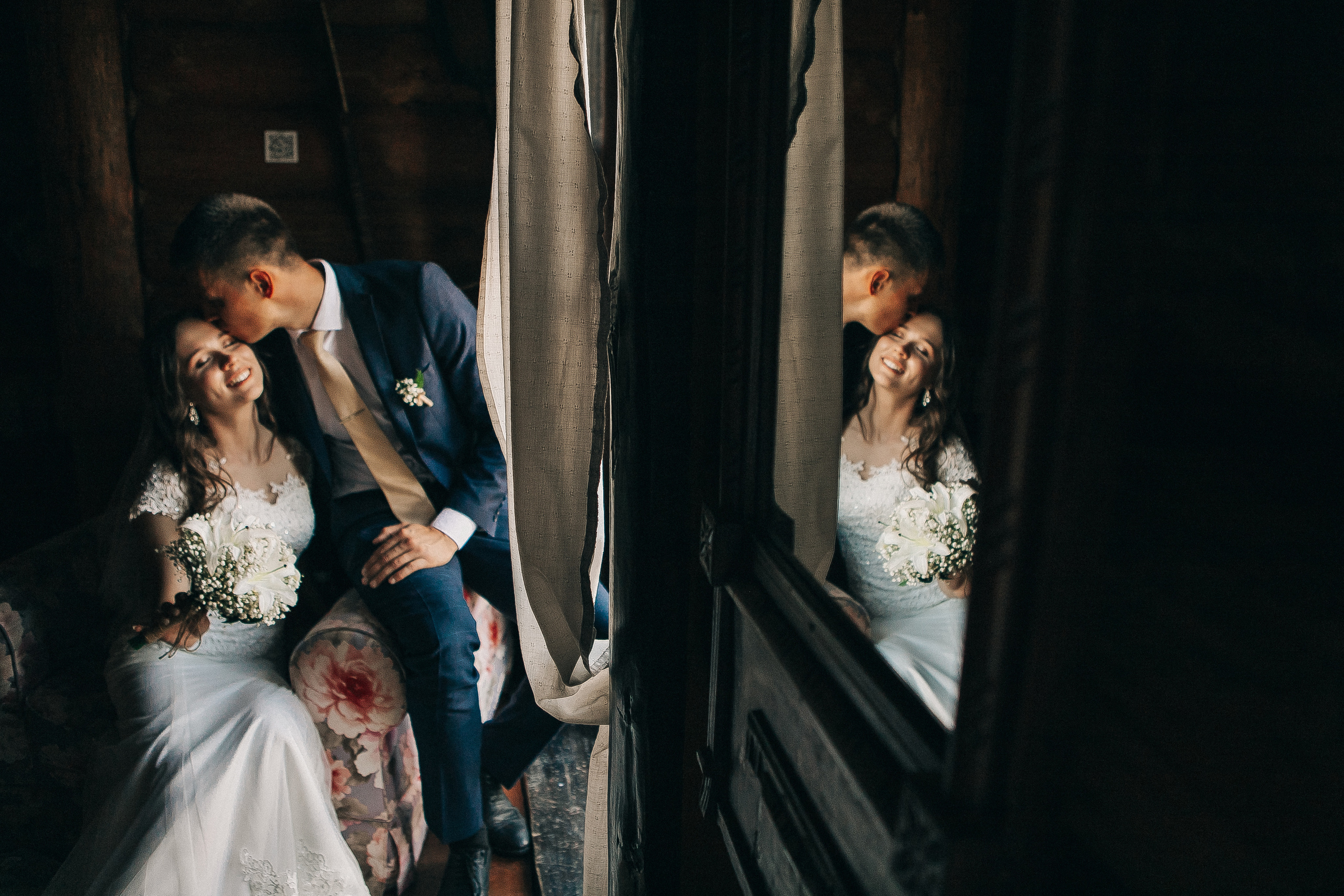 Ксения и Леонид. Бобровая долина, парк Кирова. Свадебный фотограф Юлия Сарапульцева, Ижевск