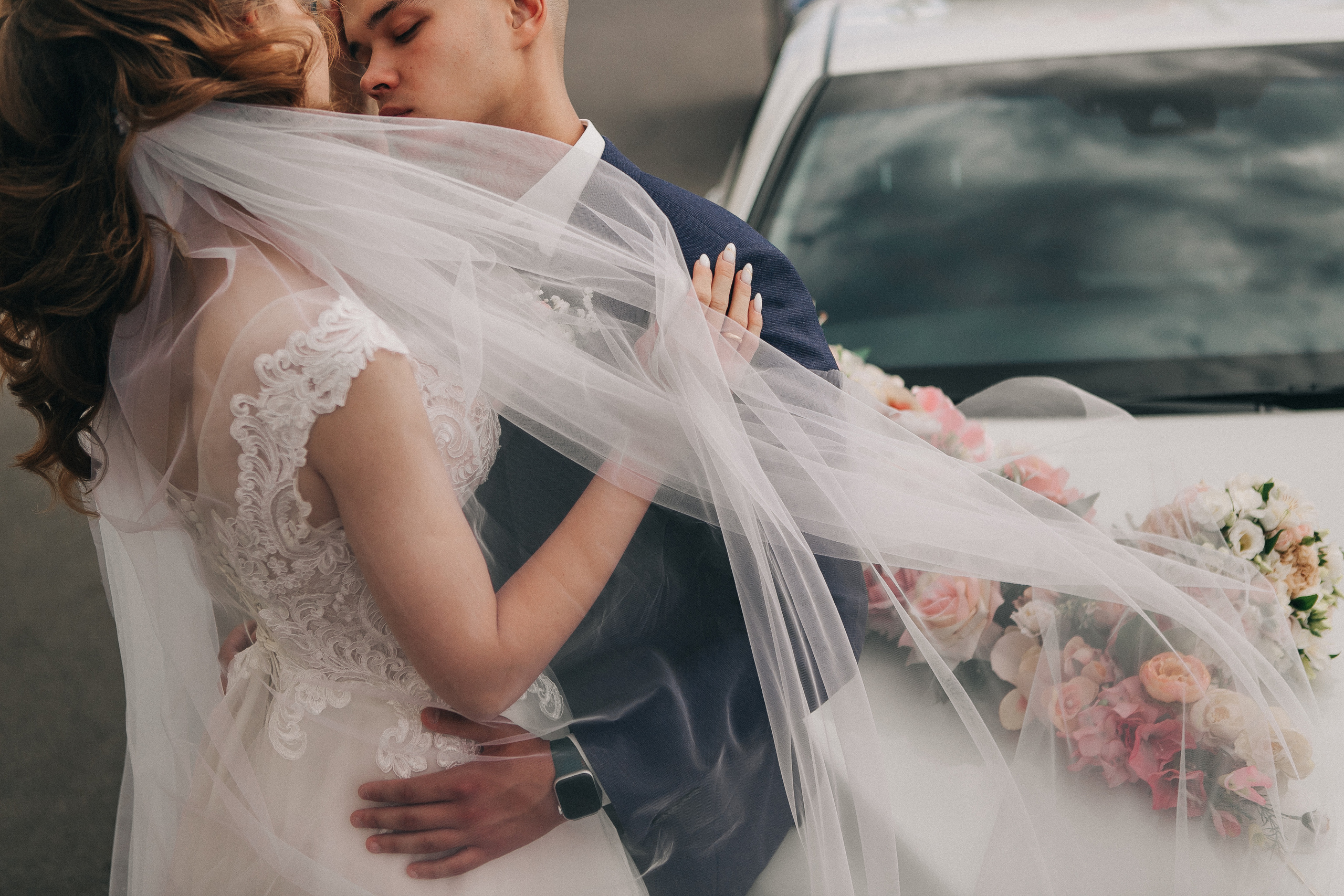 Кристина и Артём. Набережная, парк Кирова, Михайловский собор. Свадебный фотограф Юлия Сарапульцева, Ижевск