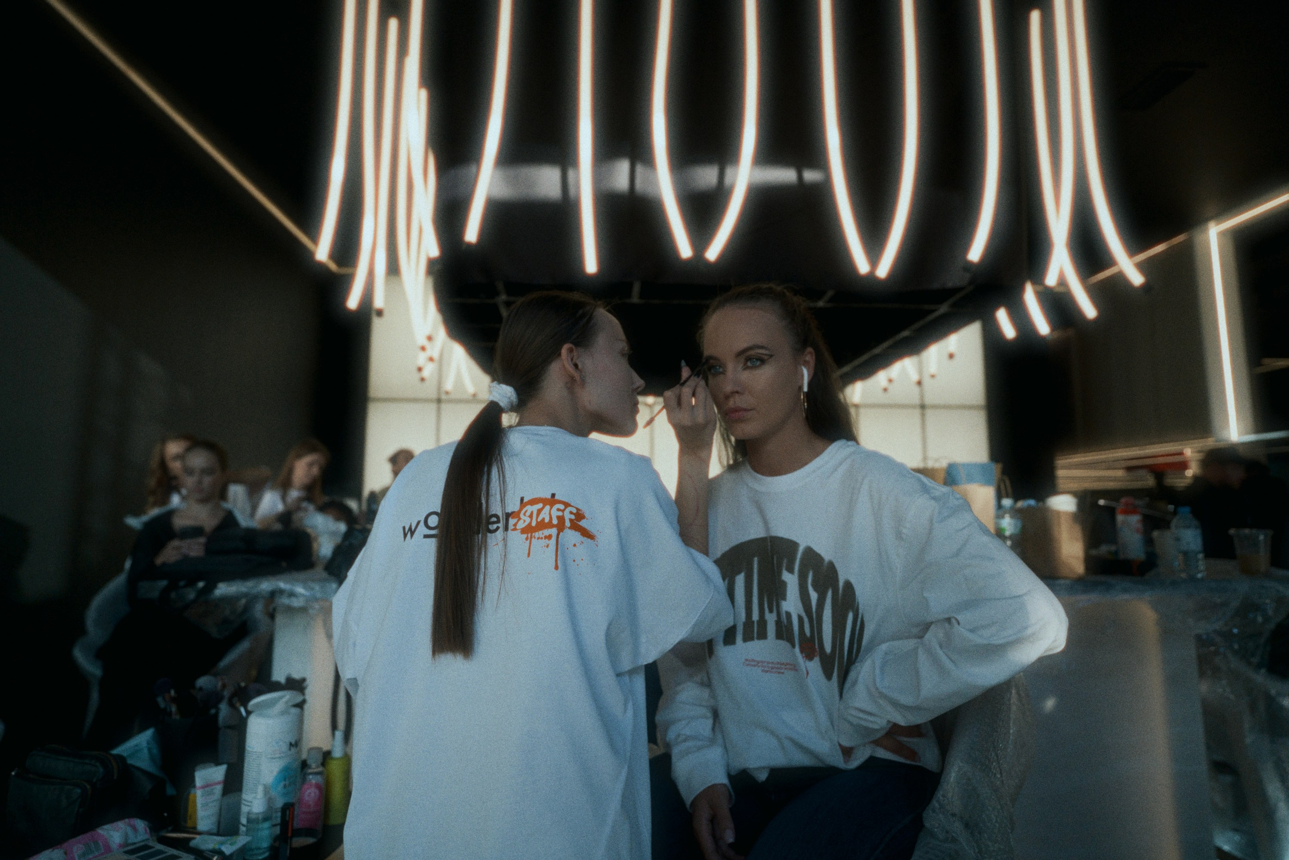 Vomi (backstage). Фотограф Юрин Евгений