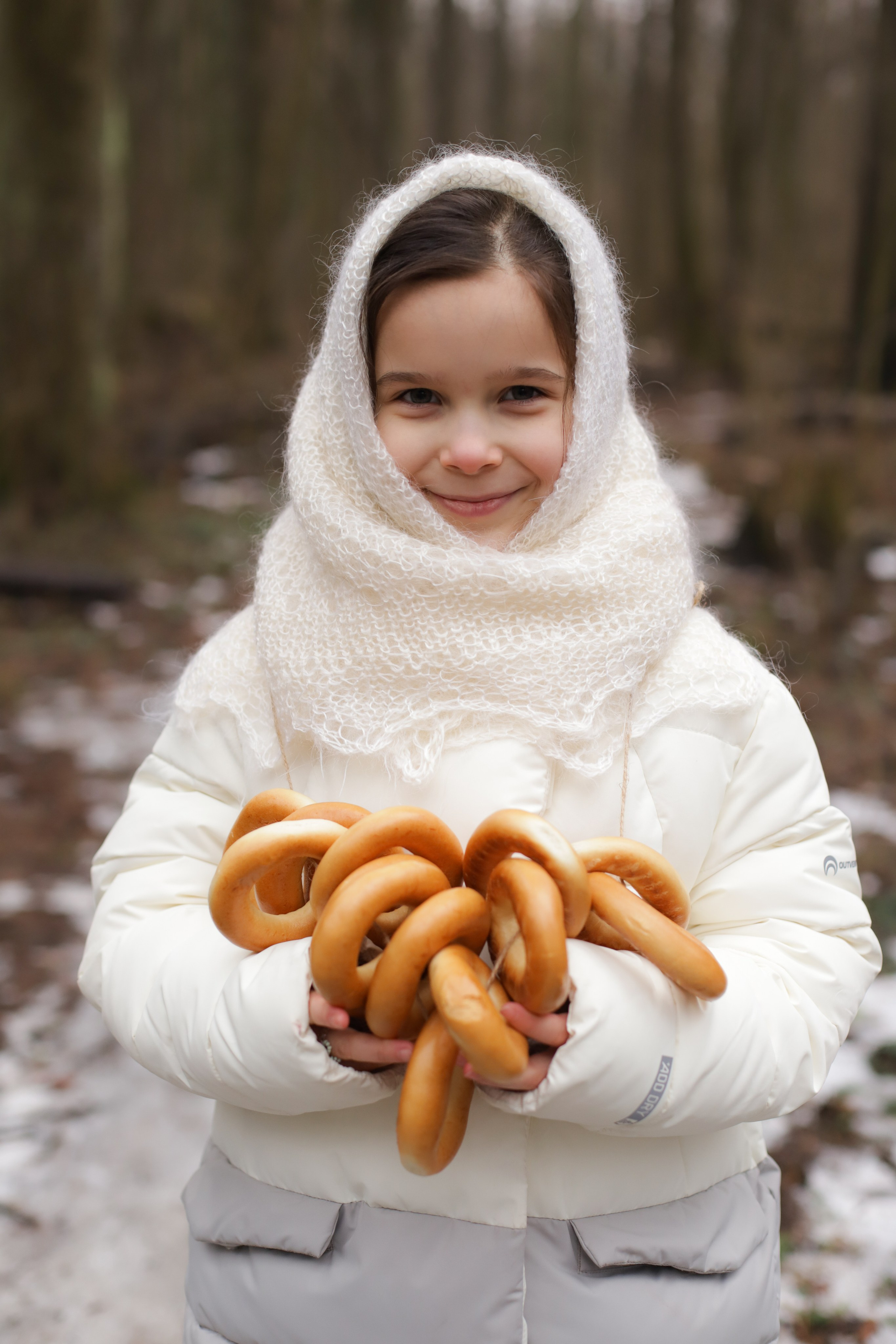 Девчёнки в павлопосадских платках и мальчишка. Диана Николаева — фотограф город Балашиха