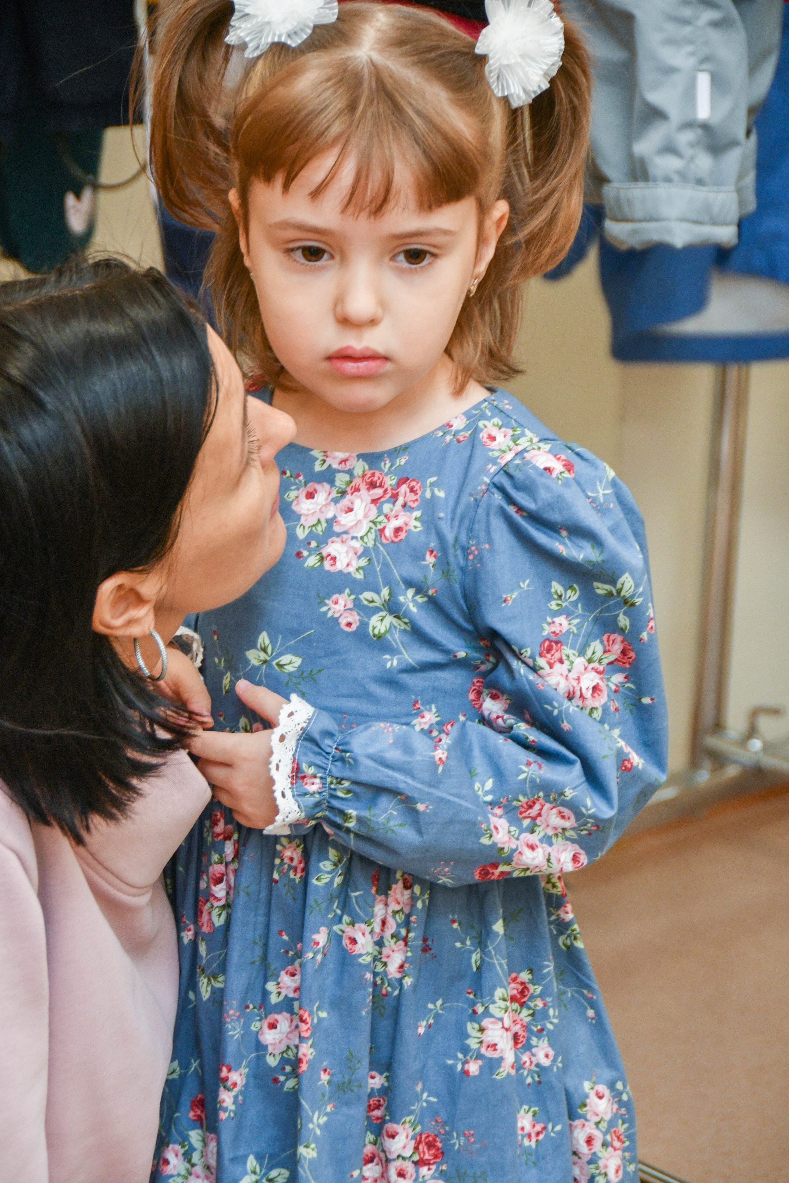 2023 г. День дошкольного работника и прогулка. Репортажный и детский фотограф в Новосибирске