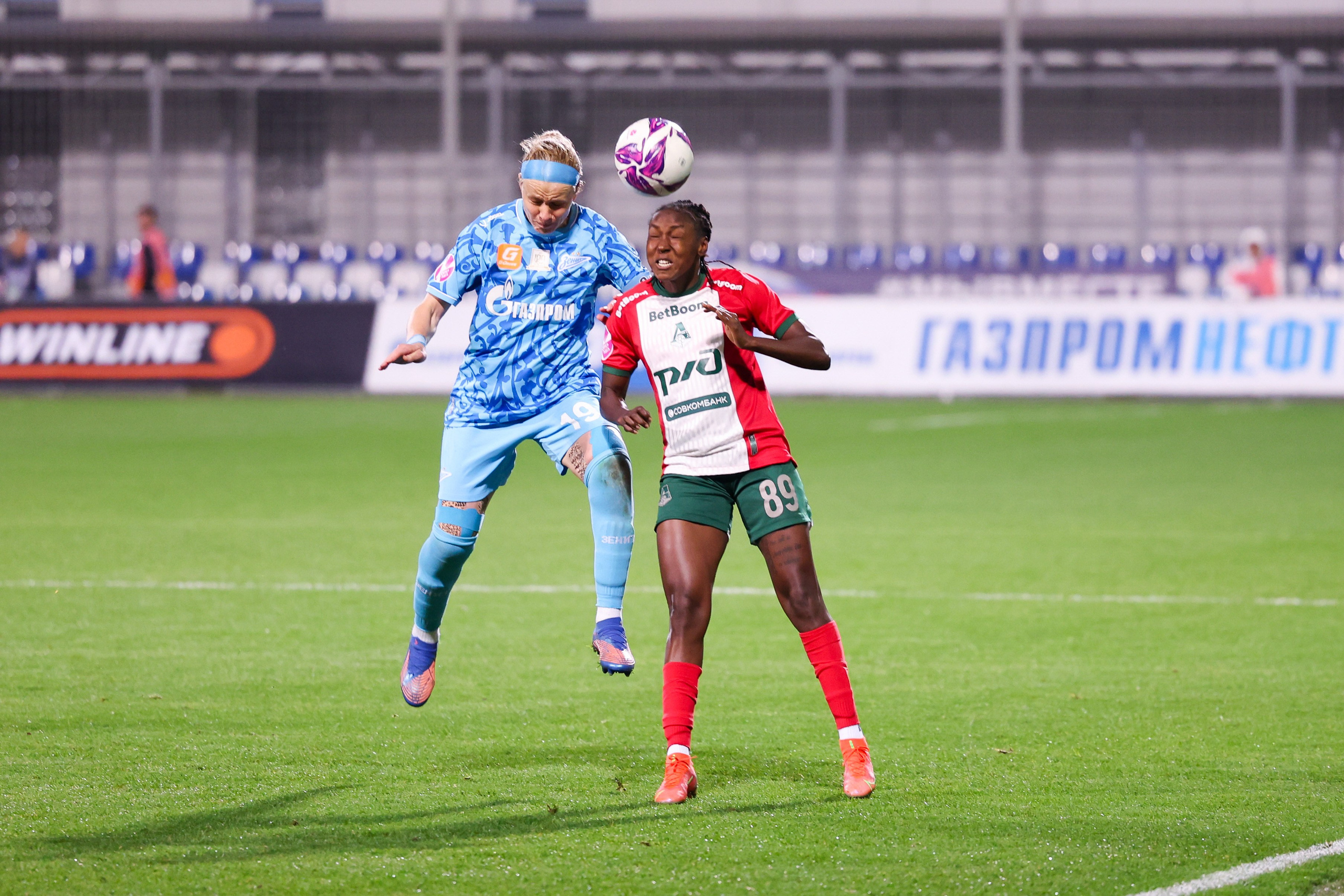 ЖФК «Зенит» — ЖФК «Локомотив» Москва Winline Кубок России 13.09.2025. Спортивный и репортажный фотограф Антон Тереханов