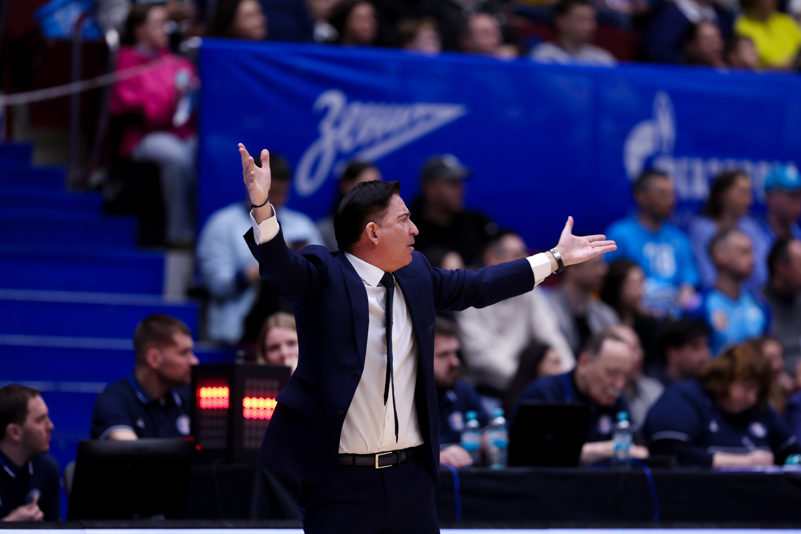 БК Зенит — БК Локомотив-Кубань 07.05.2025. Спортивный и репортажный фотограф Антон Тереханов